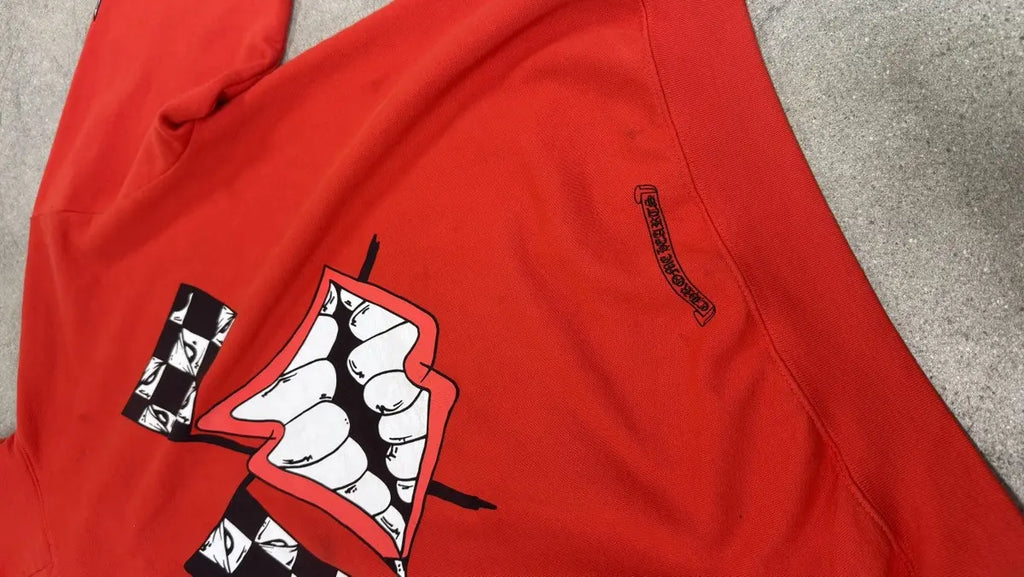 Chrome Hearts Matty Boy Flame Racing Hoodie Chrome Hearts