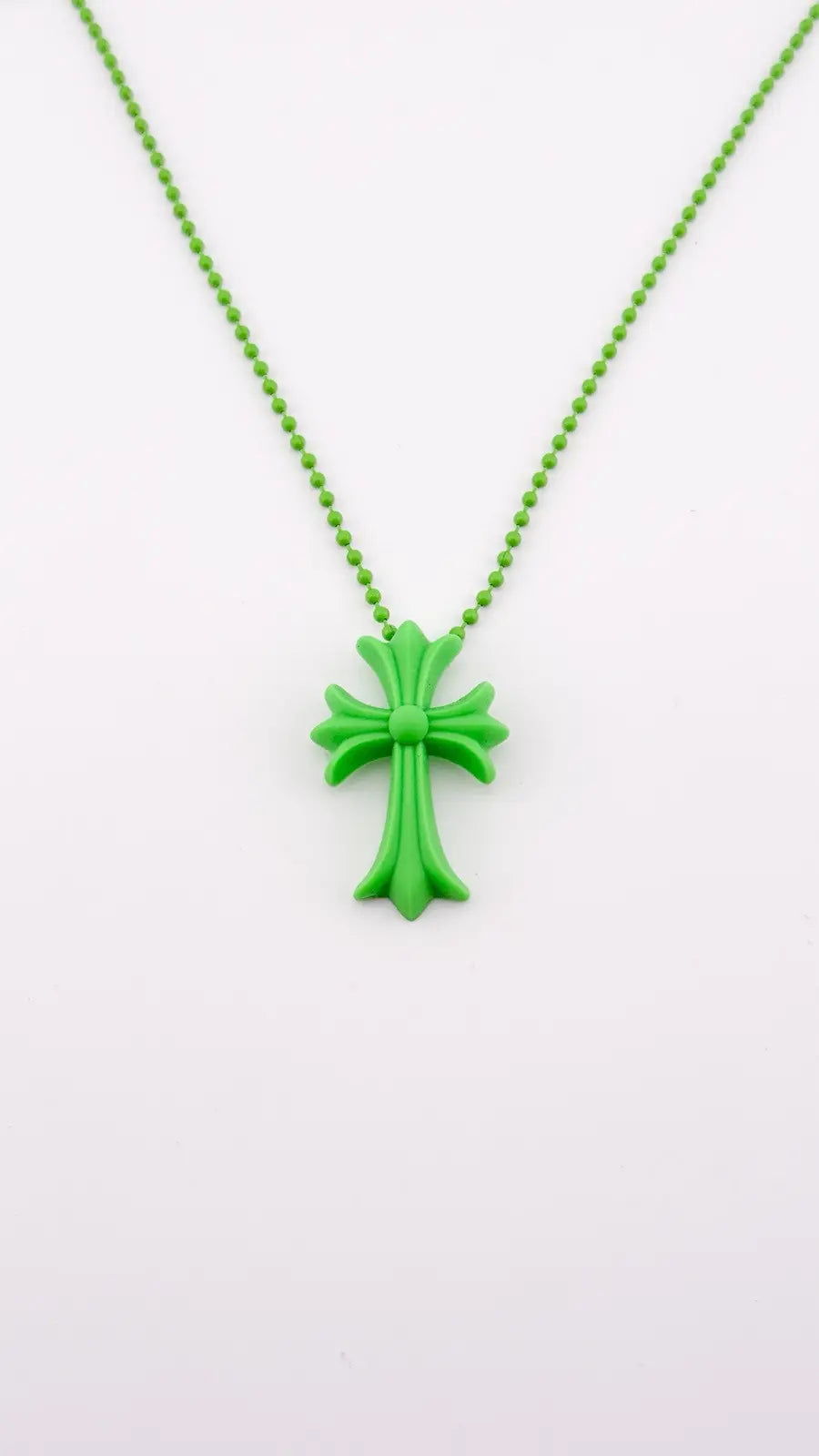 Chrome Hearts Silichrome Silicone Green Pendant