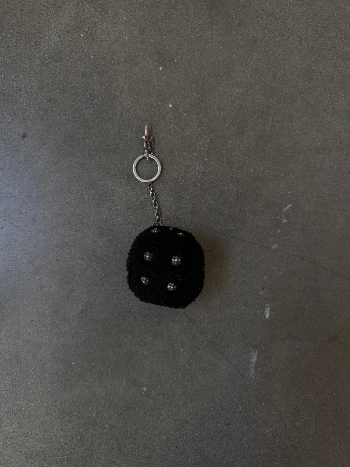 Chrome Hearts Large Fuzzy Dice
