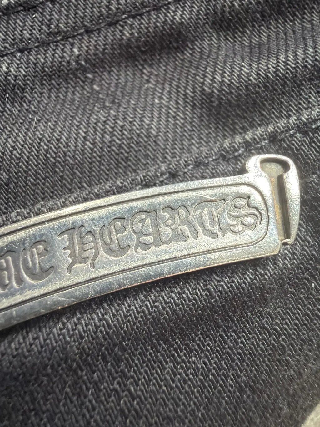 Chrome Hearts Fleur Knee Denim Jeans