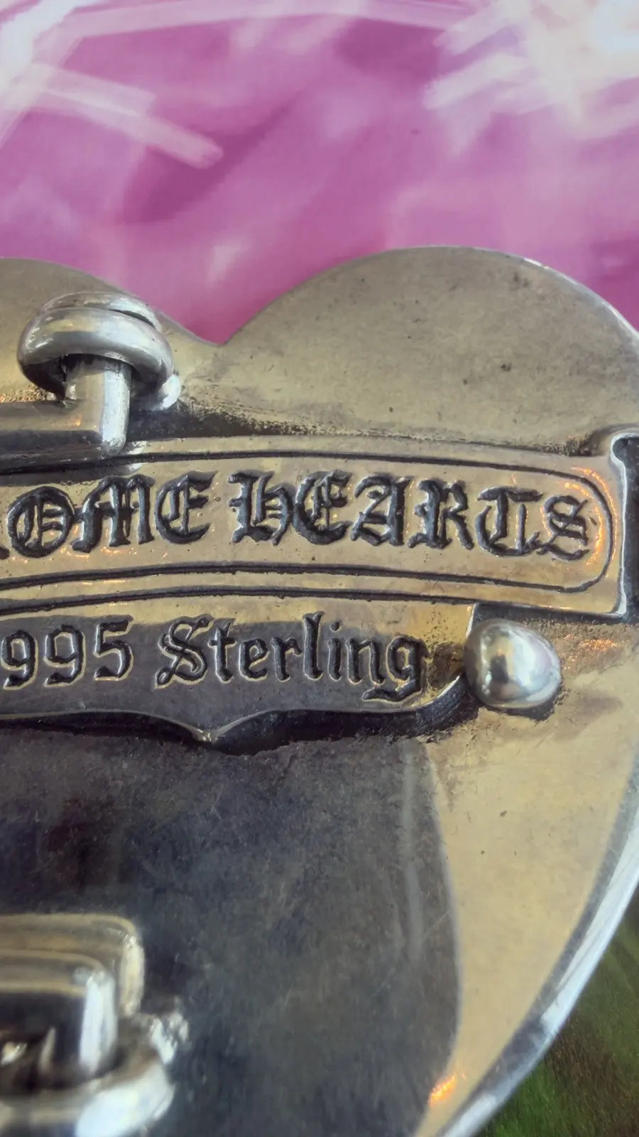 Chrome Hearts "Crying Heart" Belt Buckle Chrome Hearts