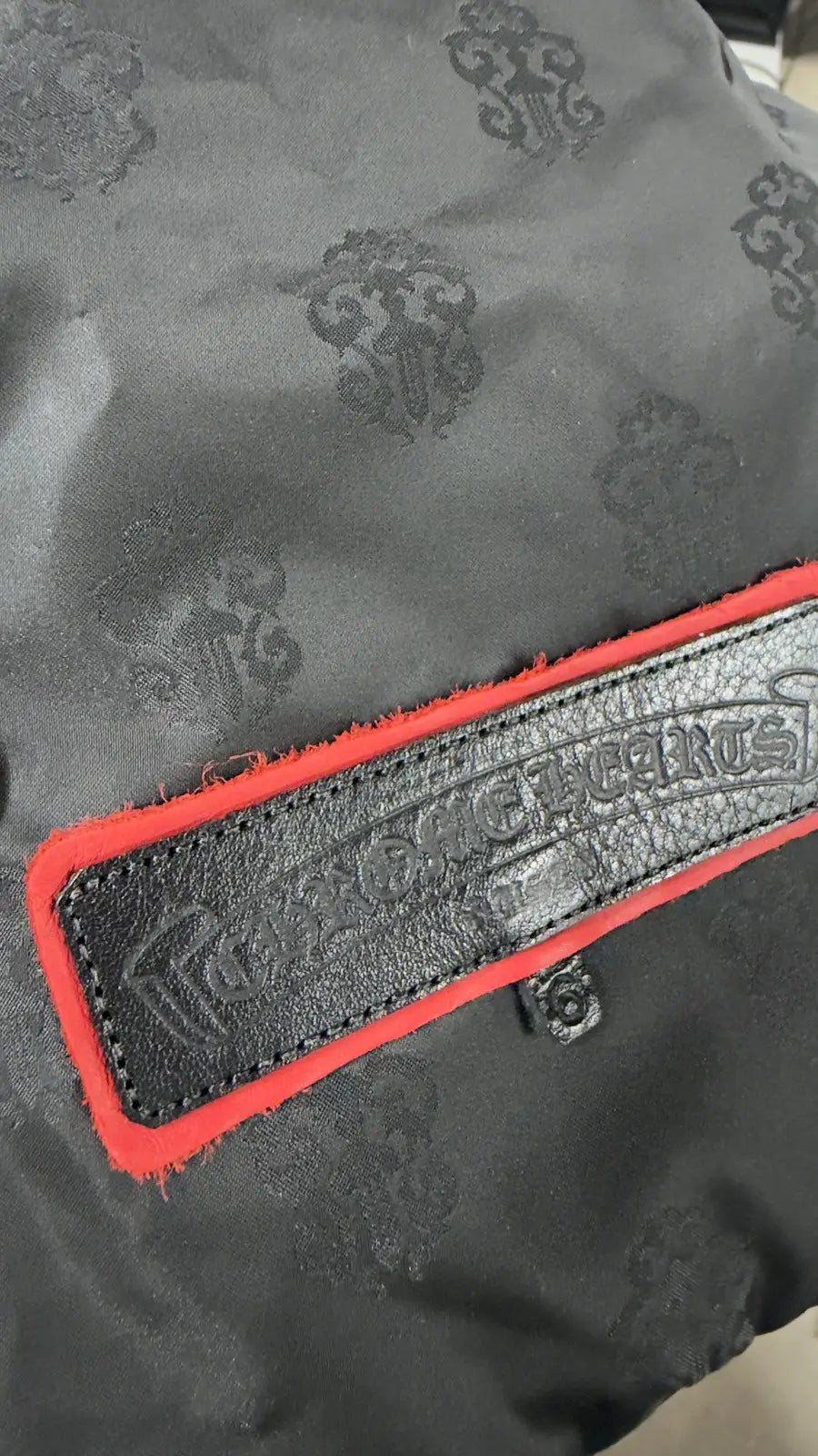 Chrome Hearts Mini Cross Patch Bowling Bag