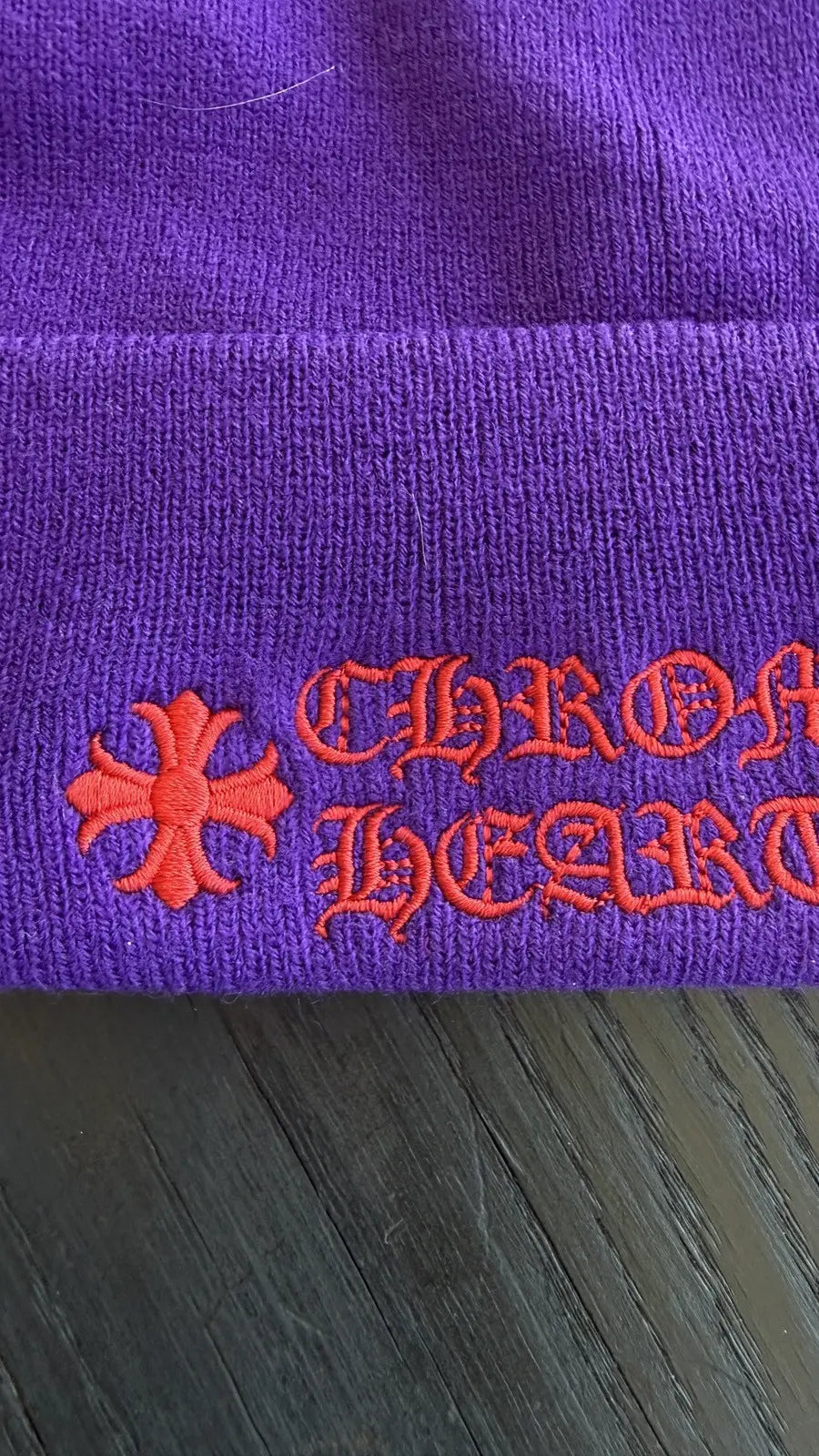 Chrome Hearts Logo-Embroidered Beanie Chrome Hearts