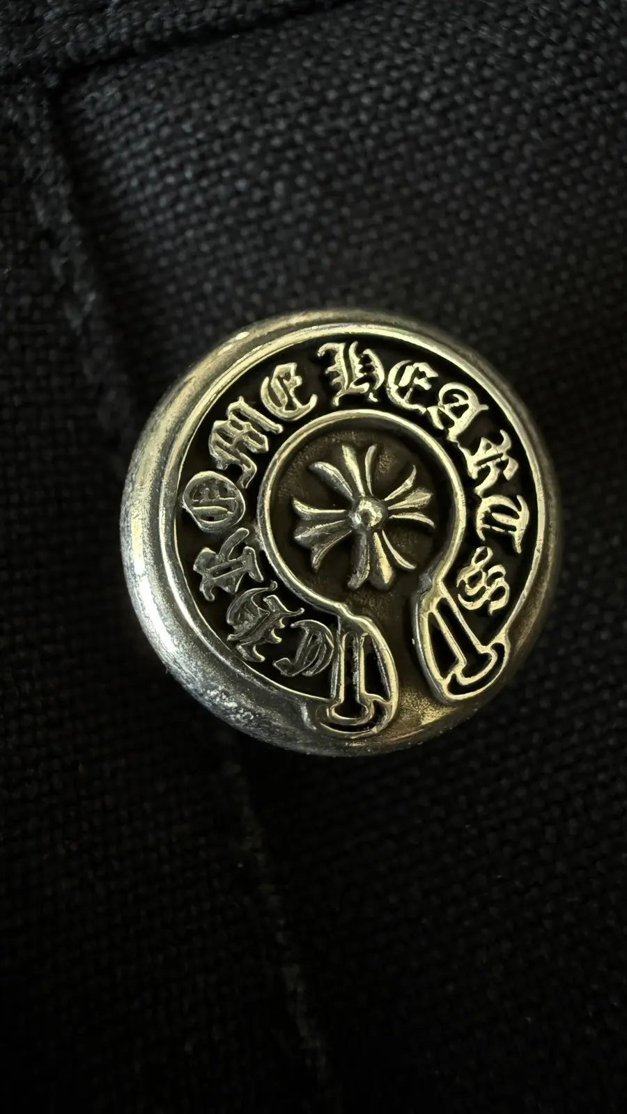 Chrome Hearts Flooded Back Patches Carpenter Shorts