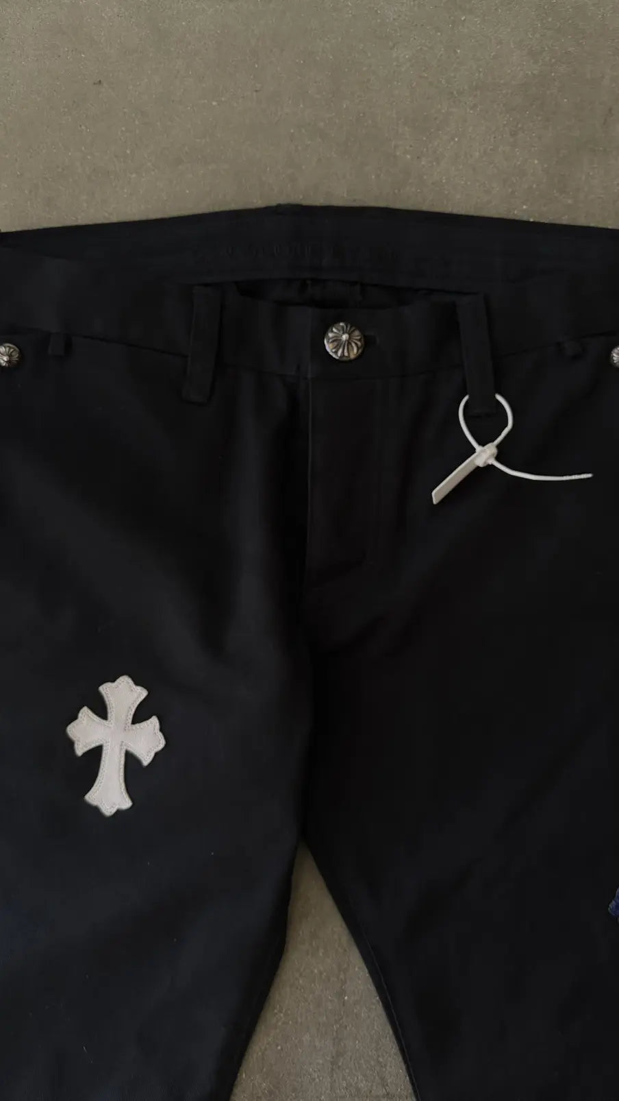 Chrome Hearts Cross Patch Jeans