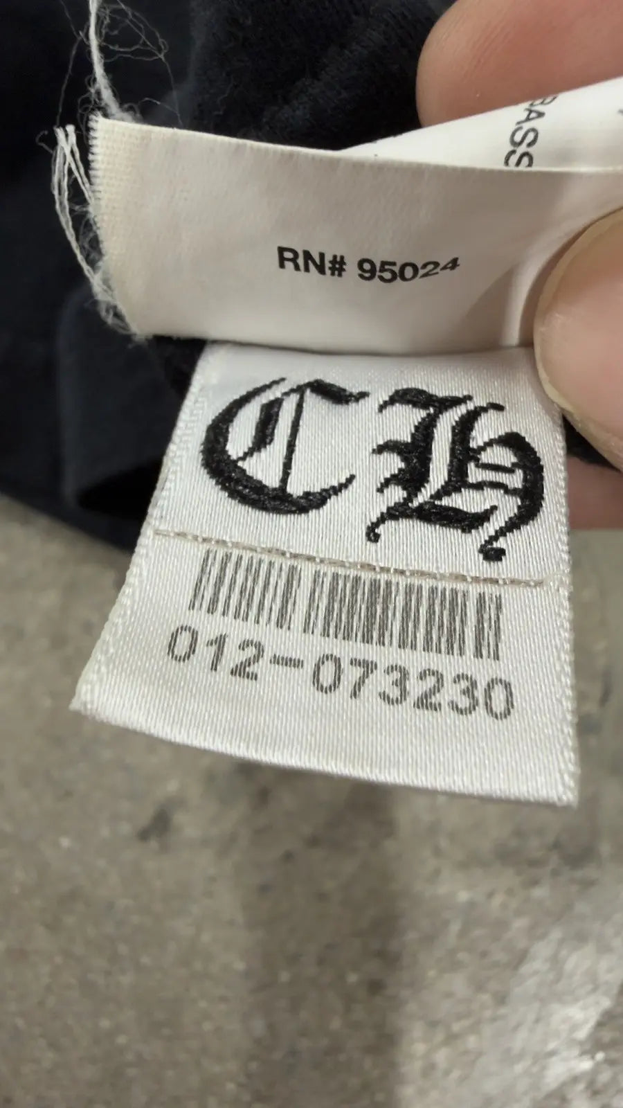Chrome Hearts Cross Spine Triple Cross Pocket Tee