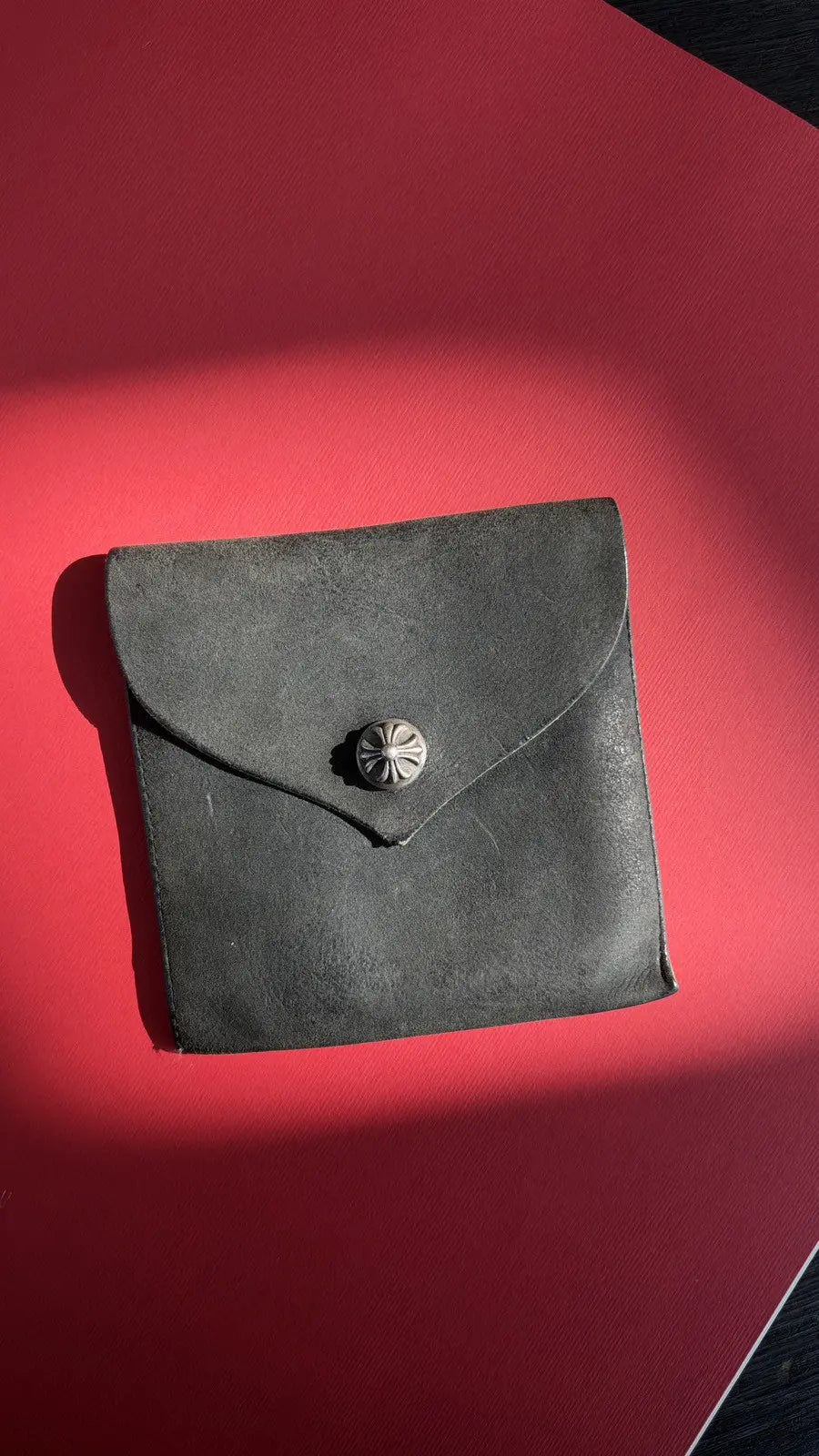 Chrome Hearts Suede Envelope Pouch Chrome Hearts