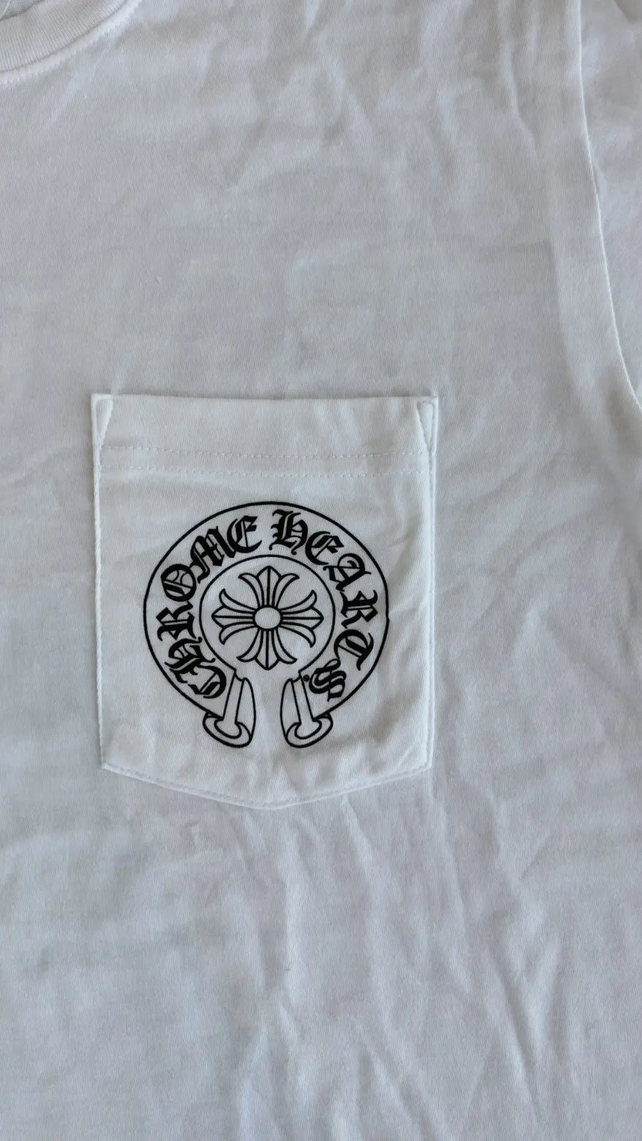 Chrome Hearts Horseshoe Logo Pocket T-Shirt Size M Chrome Hearts