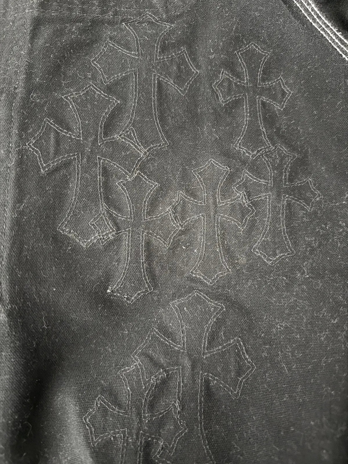 Chrome Hearts St Barth Galaxy Cross Patch Carpenter Pants