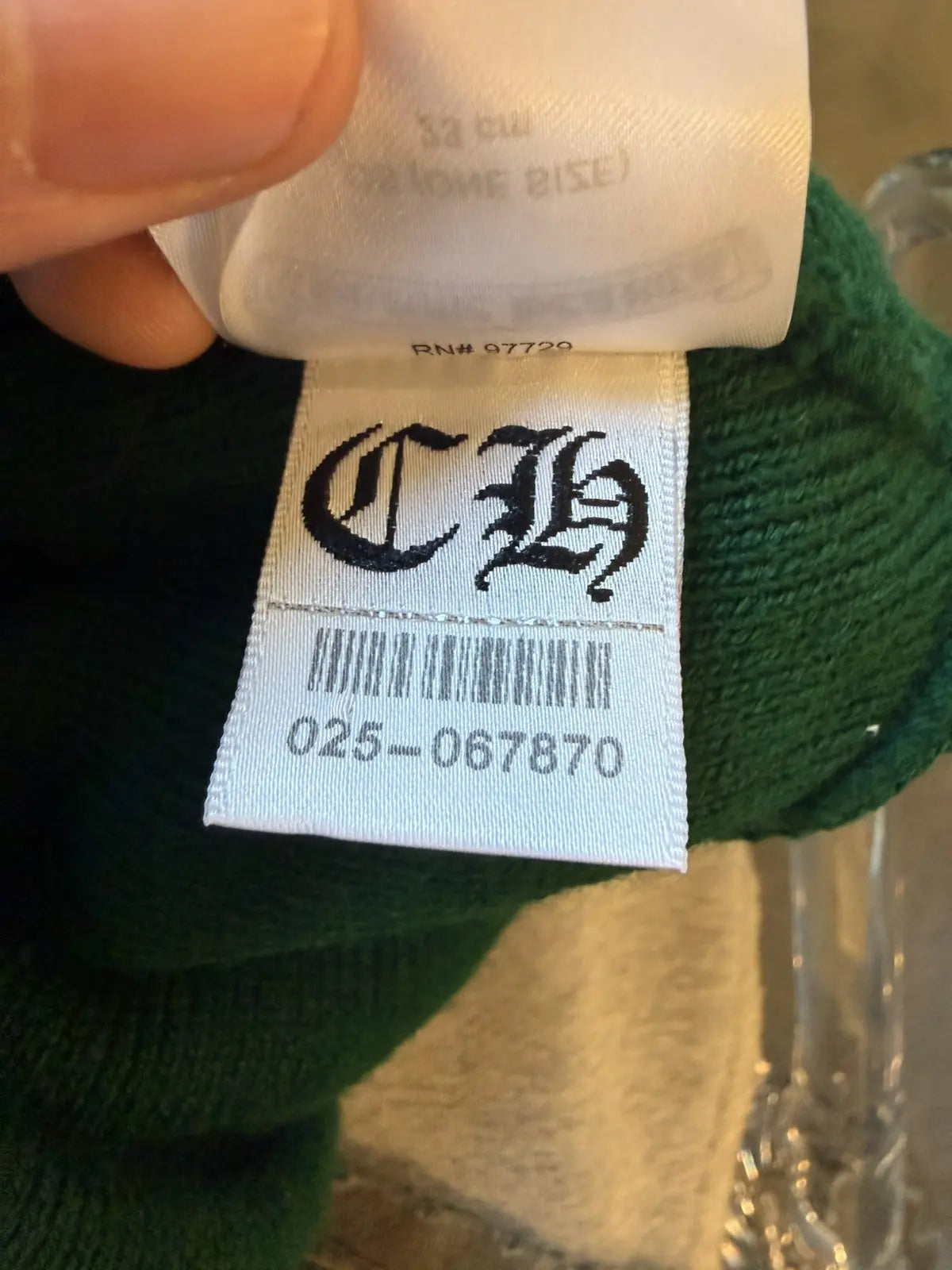 Chrome Hearts Matty Boy MATTY BOY Beanie Green