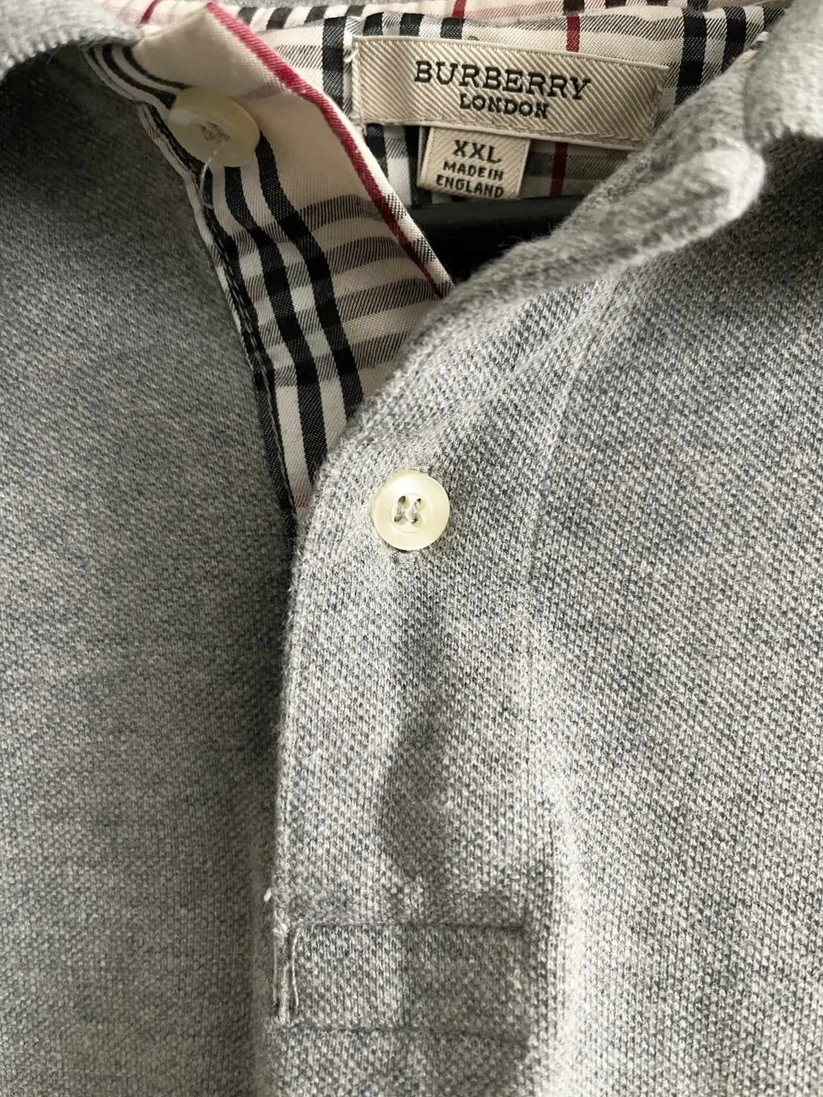 2010s Burberry Classic Monogram Polo Shirt