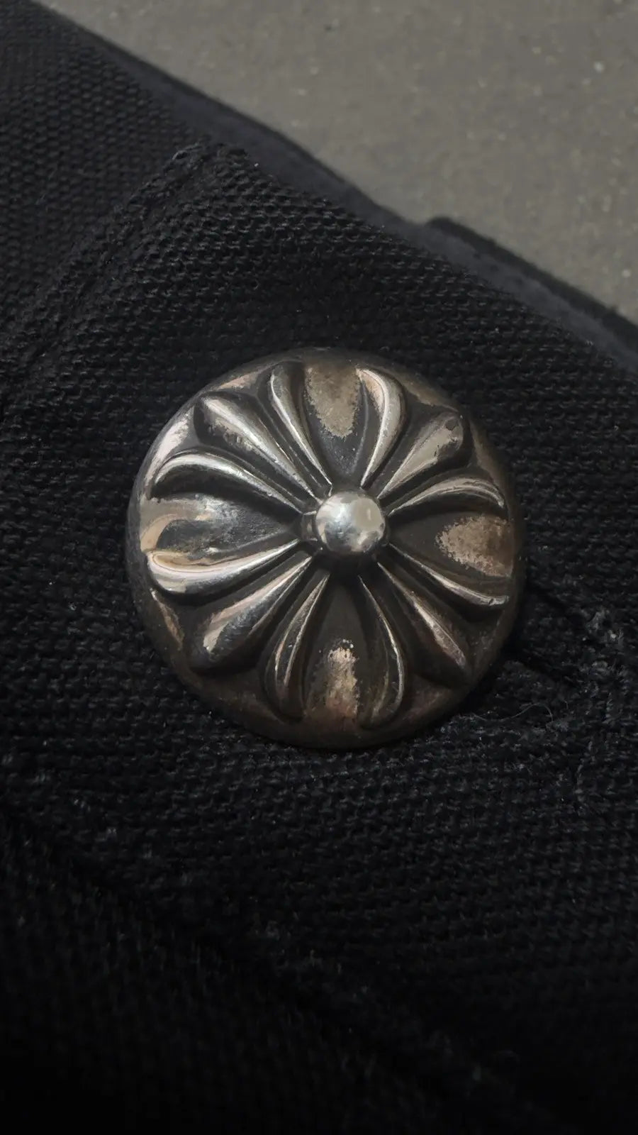 Chrome Hearts Double Knee Wax Carpenter Pants