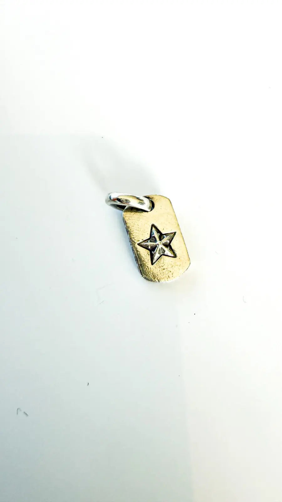 Chrome Hearts Tiny Dog Tag Pendant Chrome Hearts