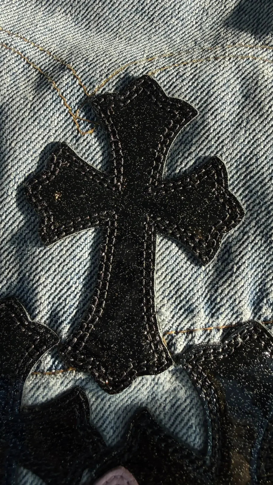 Chrome Hearts x Levi's Cross Patch Jeans Size 29 Chrome Hearts