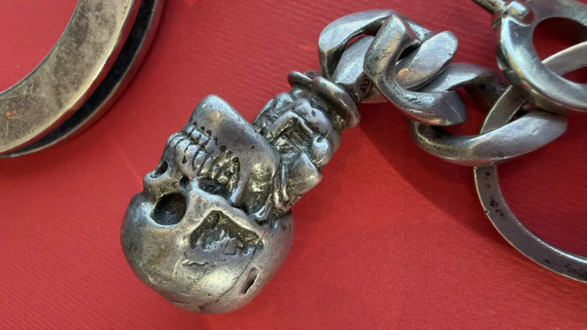 Chrome Hearts Sterling Silver Handcuffs Chrome Hearts