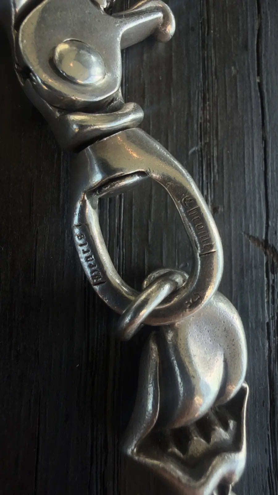 Chrome Hearts Rolling Stones Wallet Chain Chrome Hearts