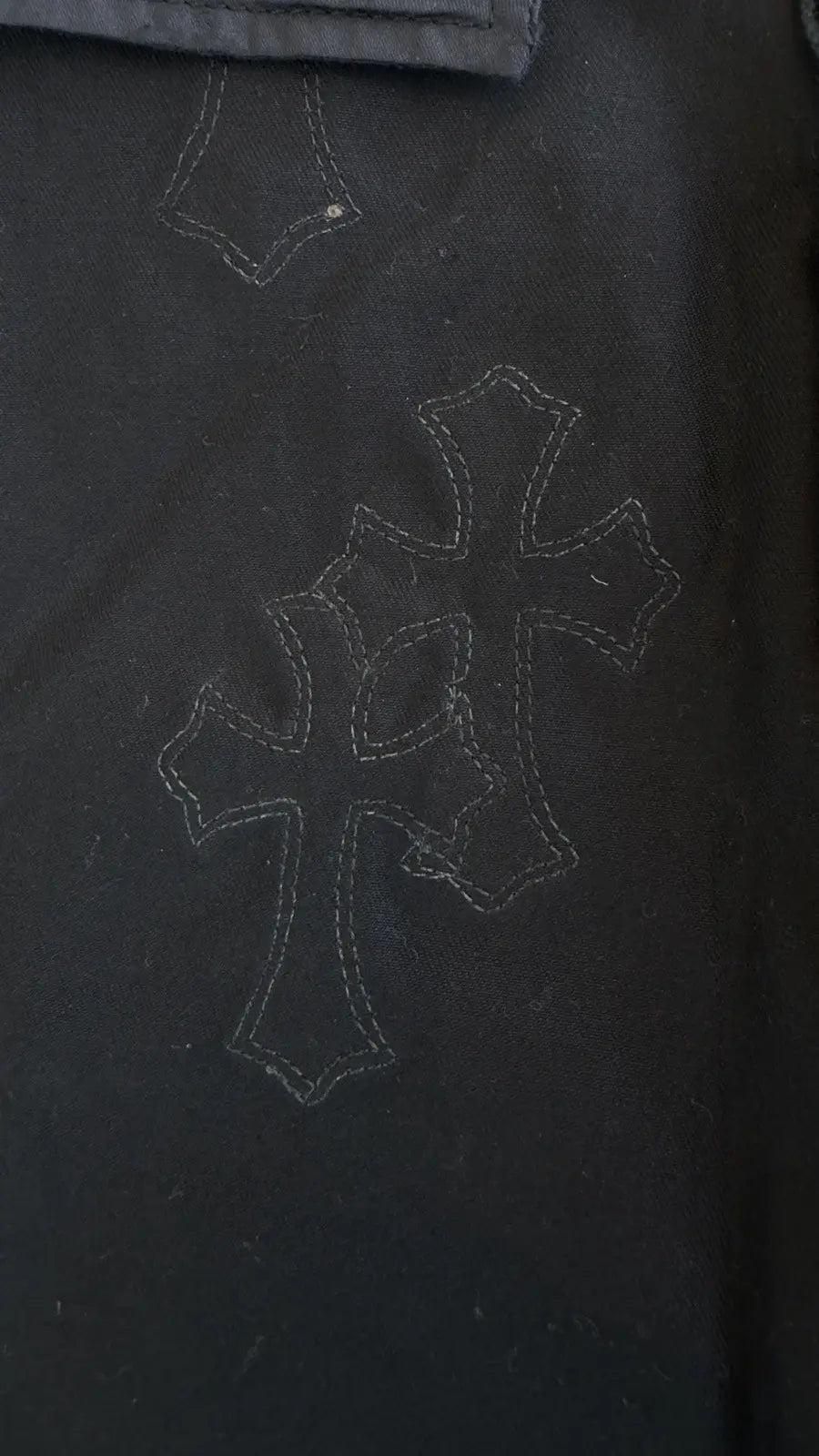 Chrome Hearts Vintage Levi's Cross Patch Denim Jeans Size 32 Chrome Hearts