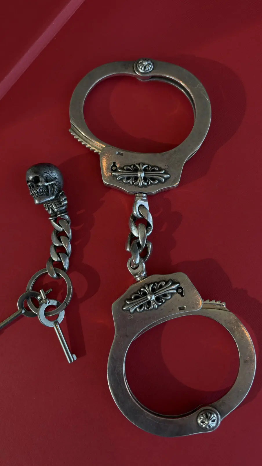 Chrome Hearts Sterling Silver Handcuffs Chrome Hearts