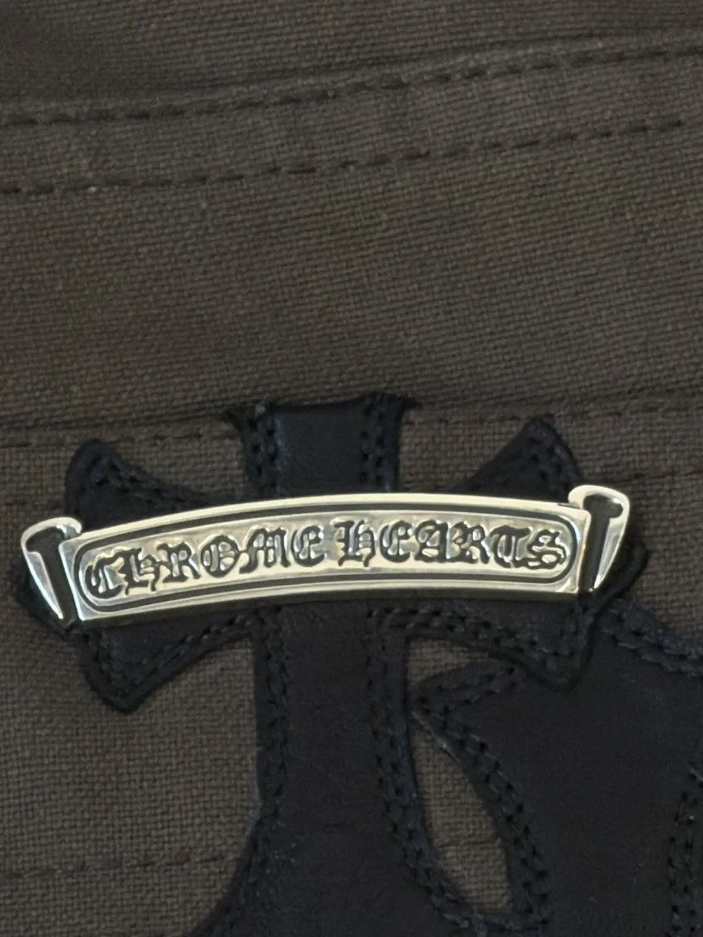 Chrome Hearts Flooded Back Patches Carpenter Pants