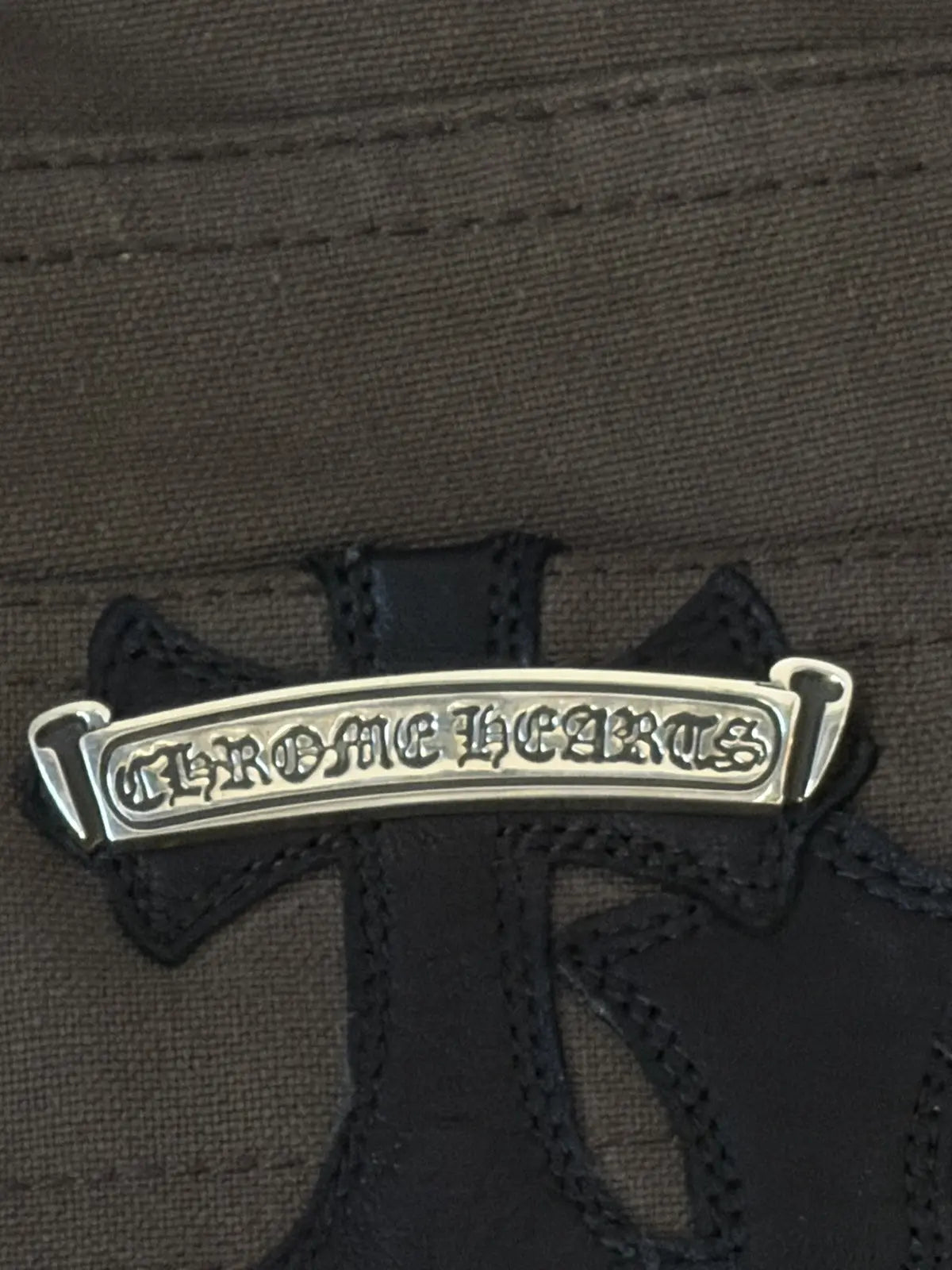 Chrome Hearts Flooded Back Patches Carpenter Pants
