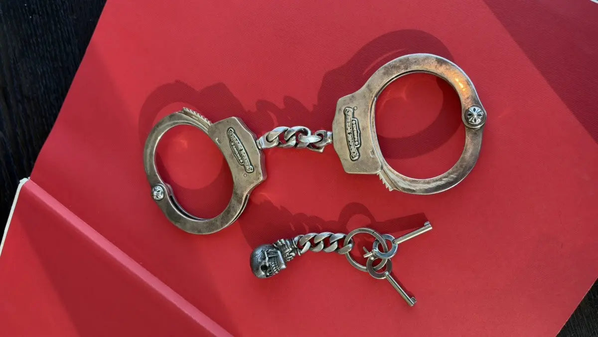 Chrome Hearts Sterling Silver Handcuffs Chrome Hearts