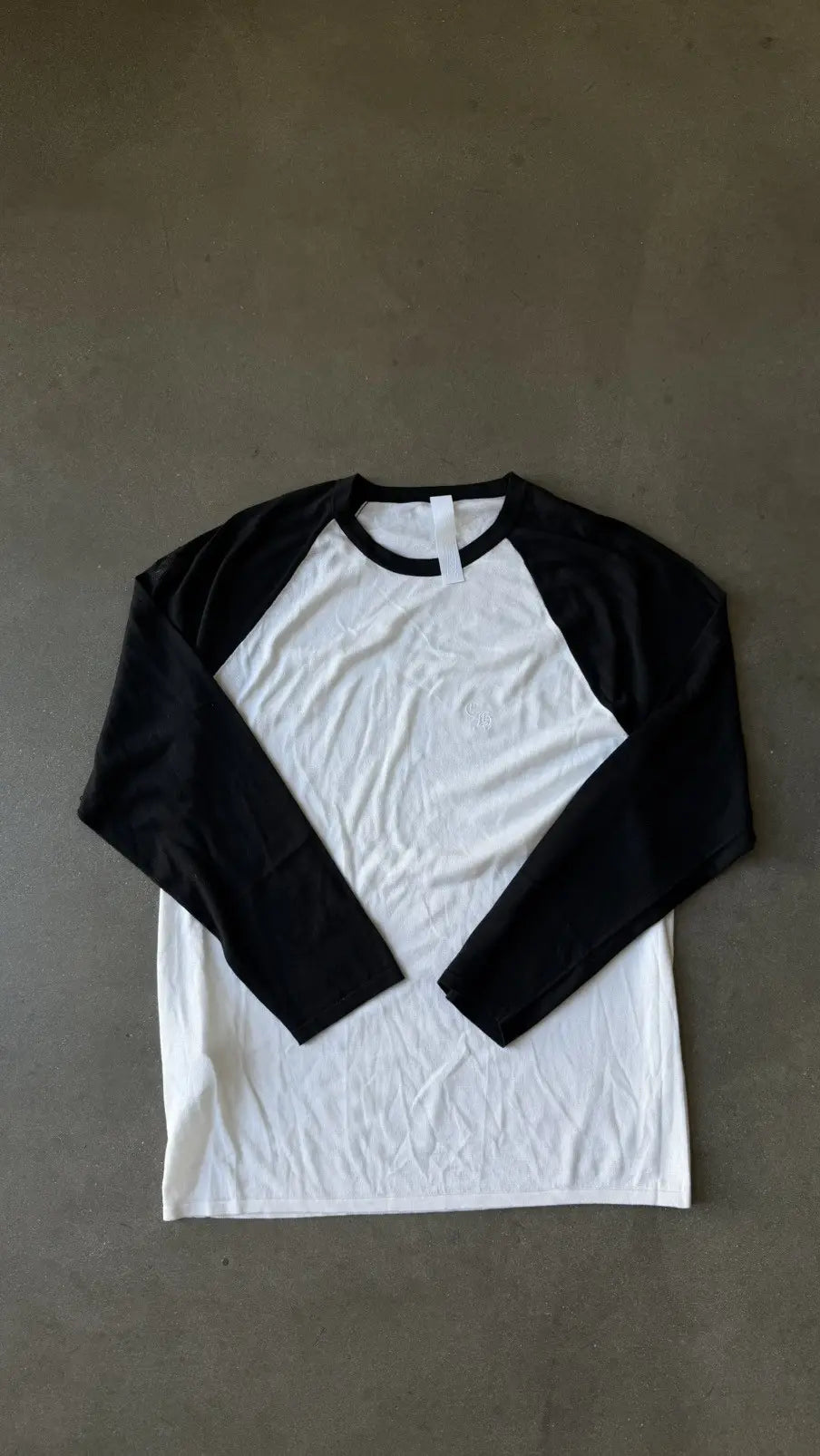 Chrome Hearts Cross Patch Silk Raglan Long Sleeve