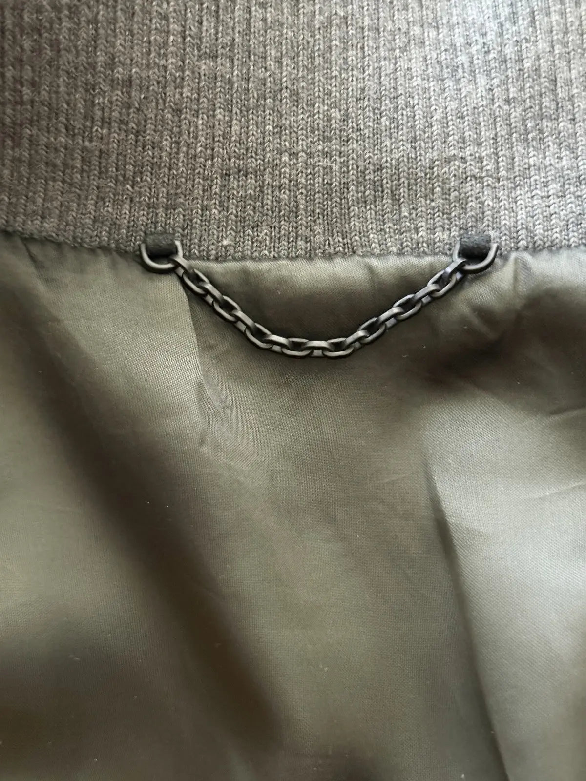 Louis Vuitton Leather & Canvas Bomber Jacket