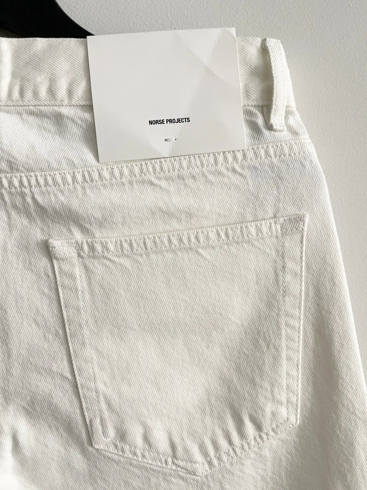 Norse Projects White Slim Denim - N30-010