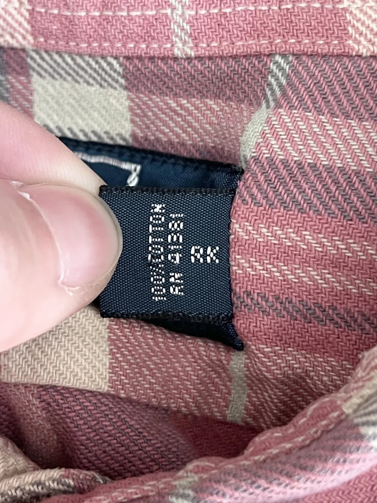 2000s Ralph Lauren Polo Pink Flannel Shirt