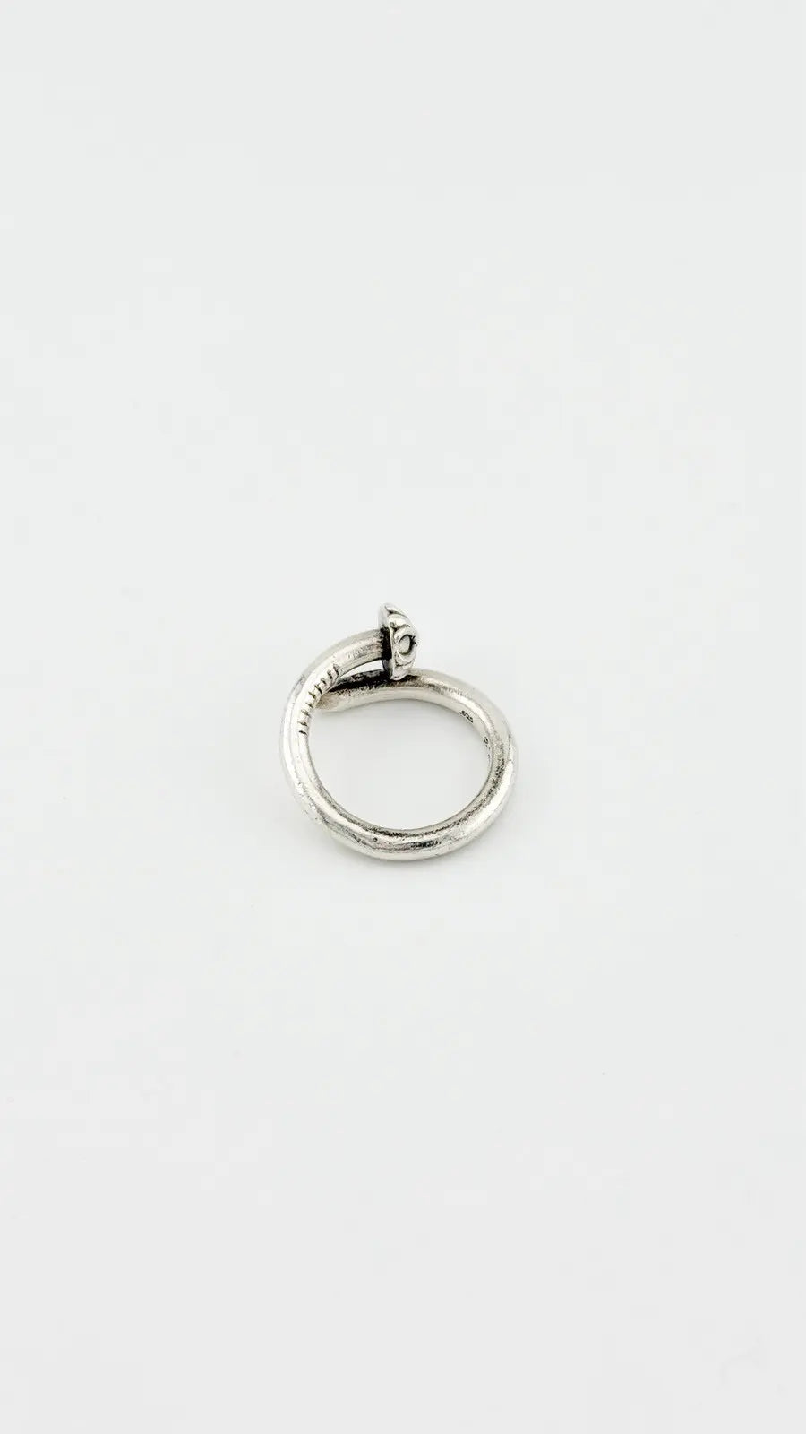 Chrome Hearts Nail Cross Ball Ring