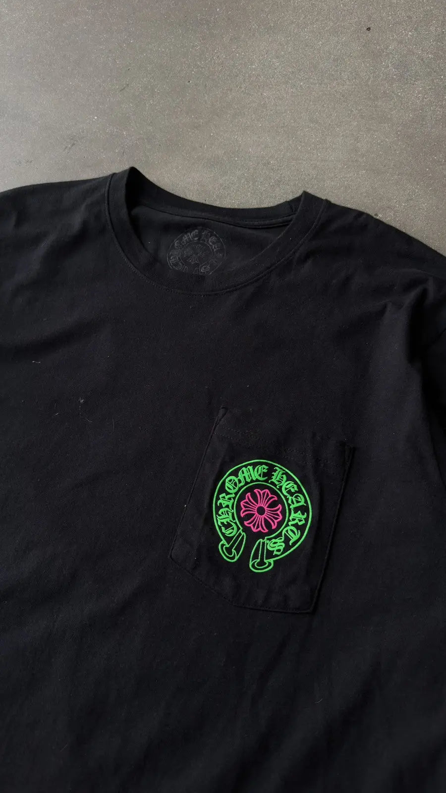 Chrome Hearts “Christmas” STAFF Horseshoe LS Tee