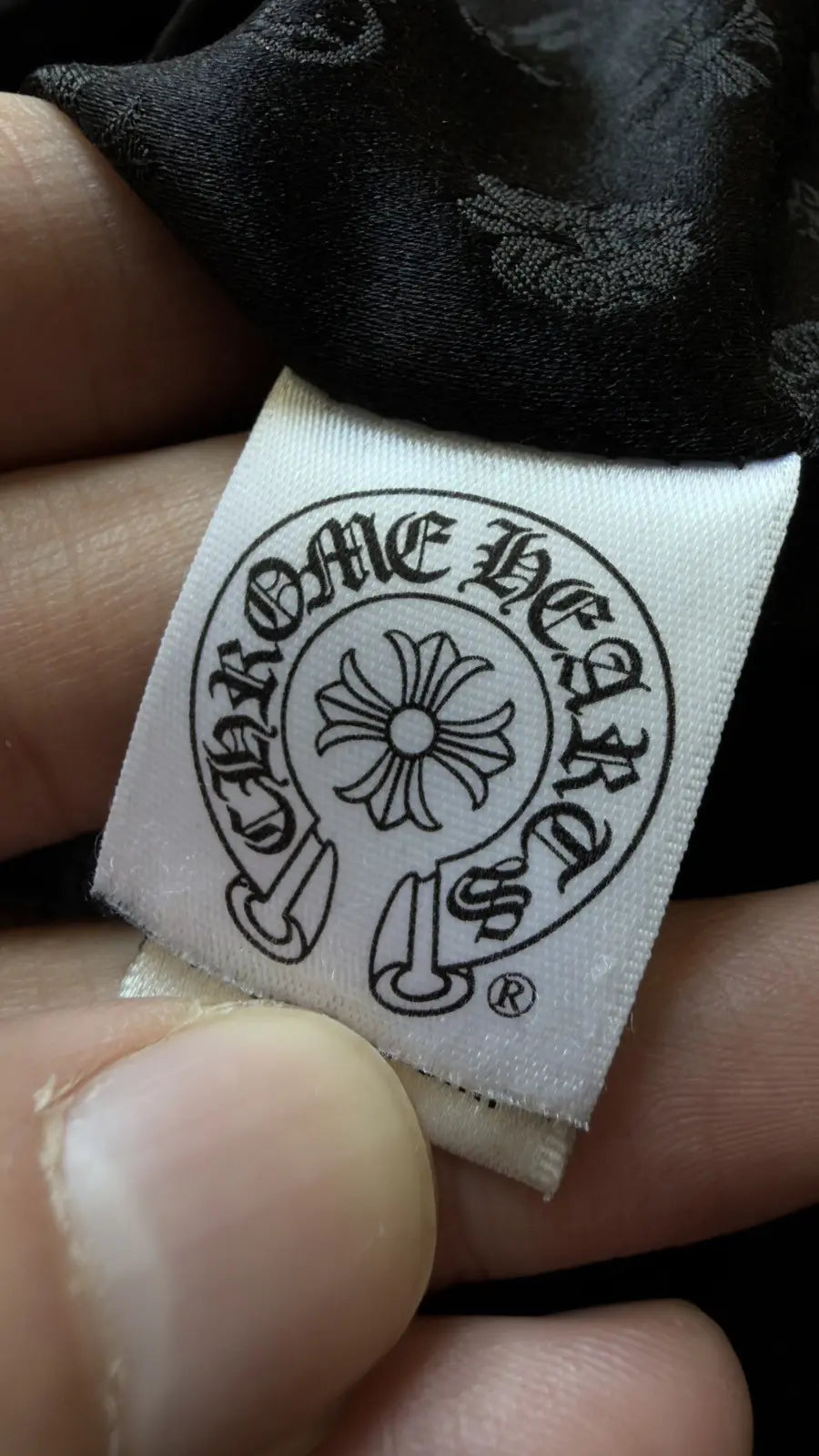 Chrome Hearts Black Puffer Jacket
