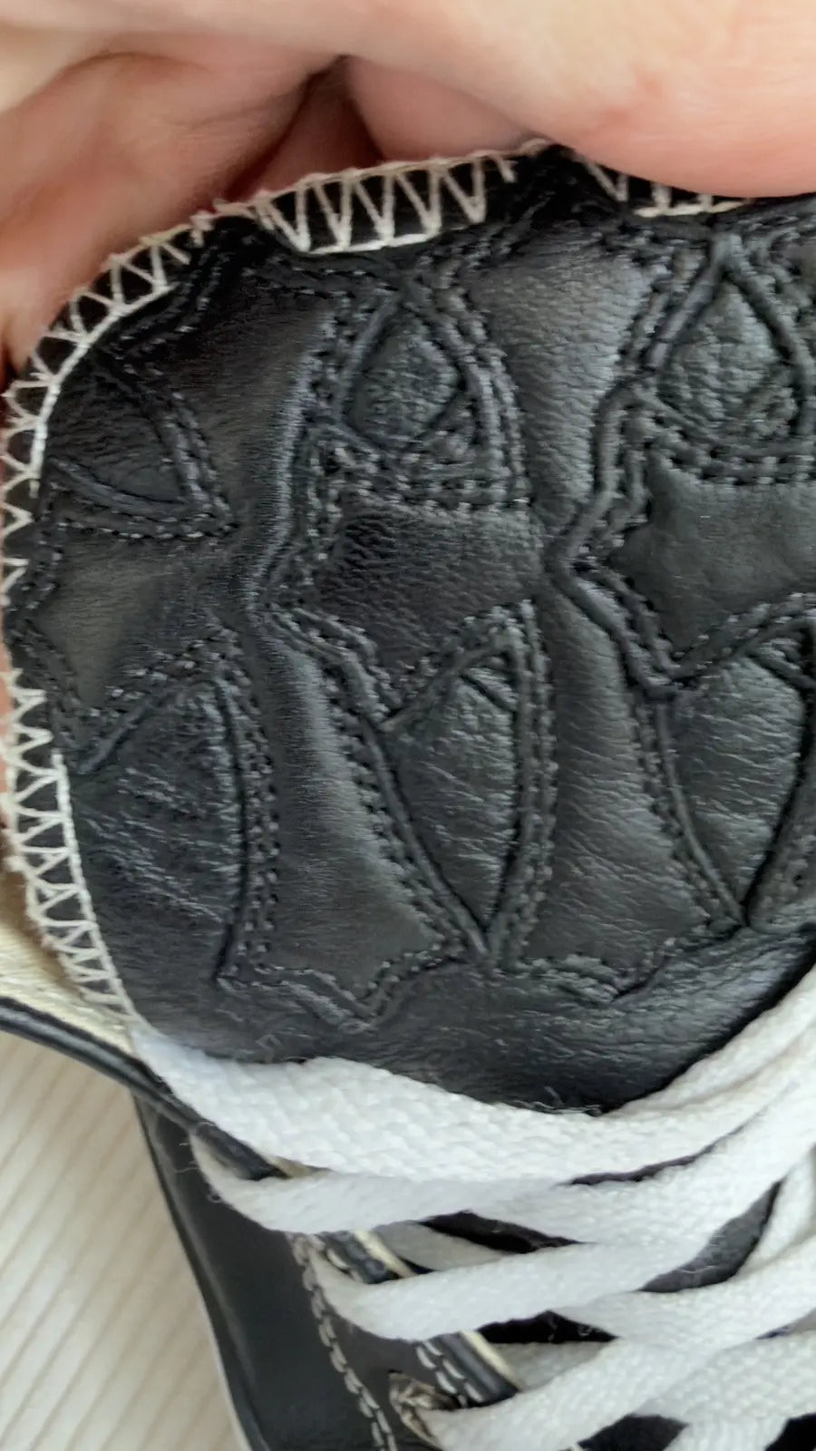 Chrome Hearts Converse All Stars Triple Cross