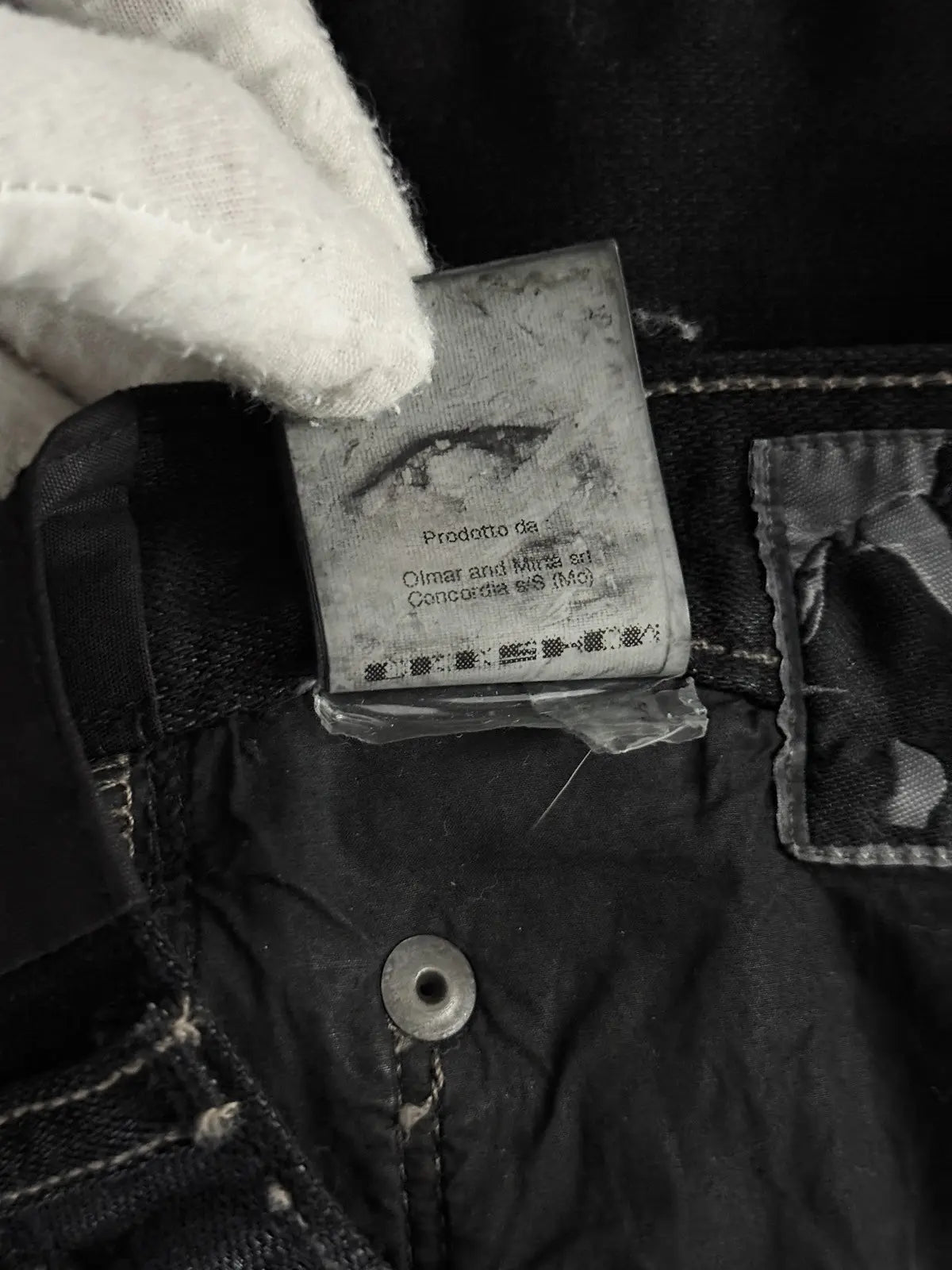 Rick Owens DRKSHDW Flared Denim Jeans Black