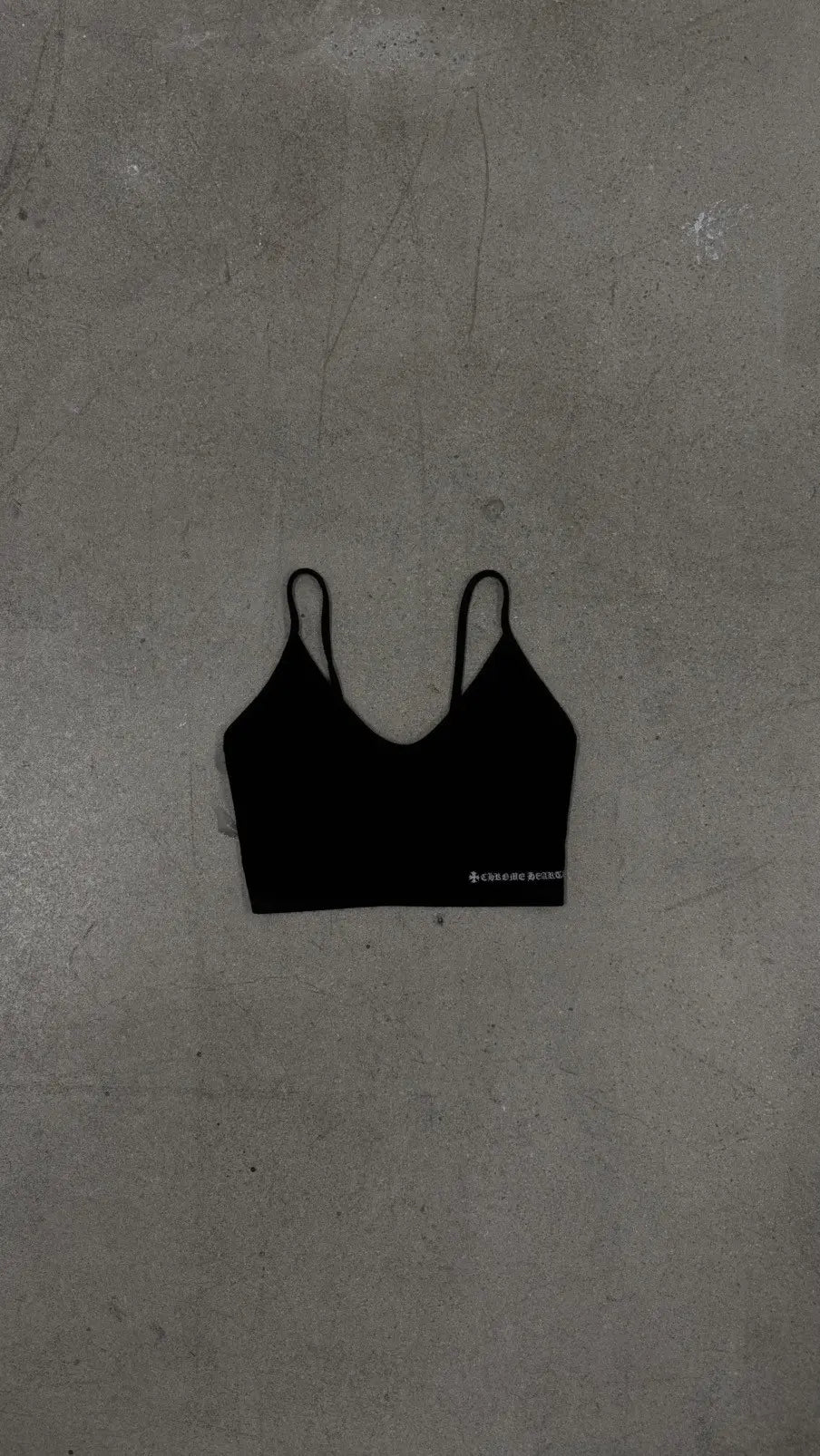 Chrome Hearts Bad Seed Black Stretch Women Tank Top