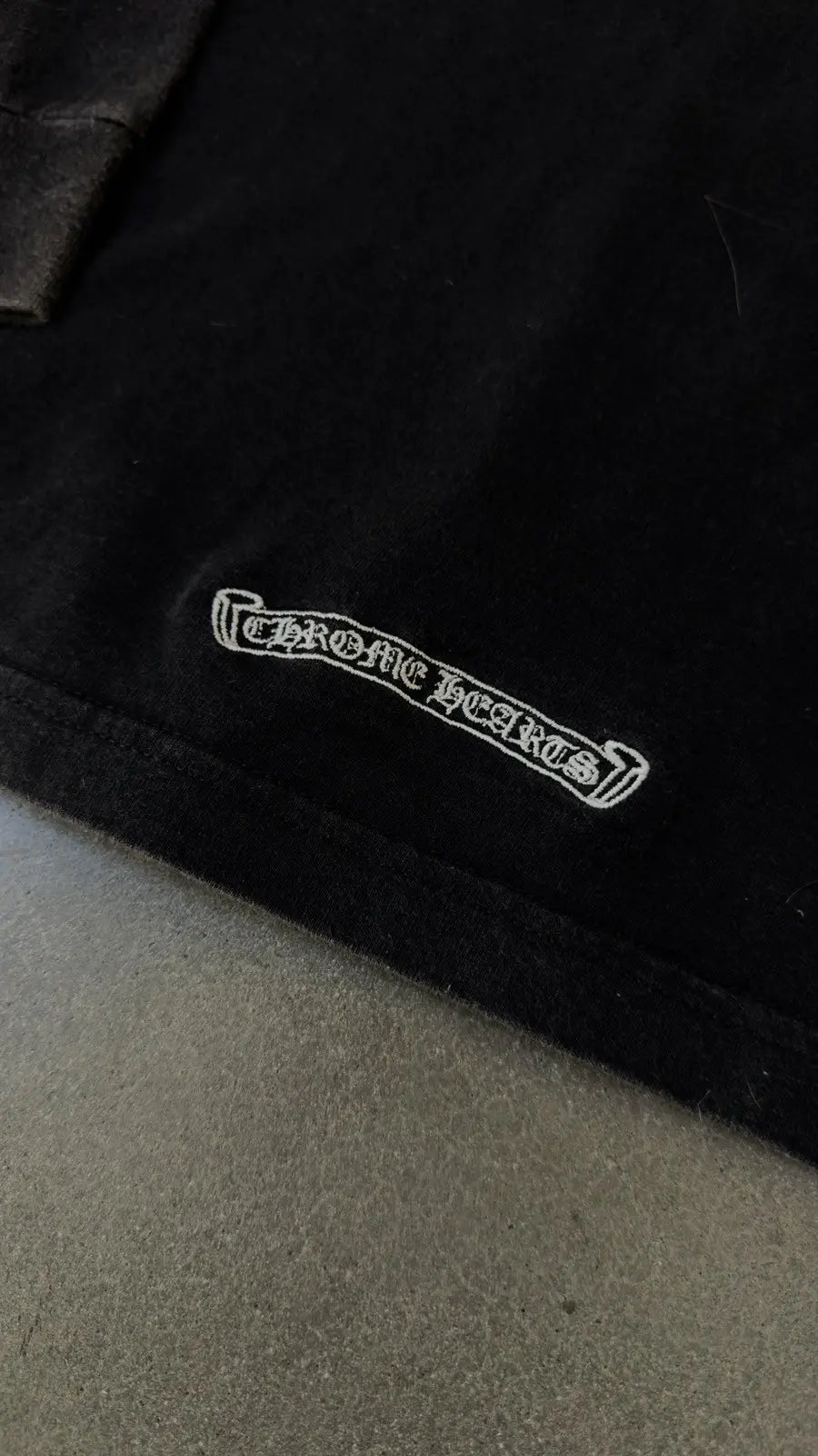 Chrome Hearts Long Sleeve Staff Pocket T-Shirt