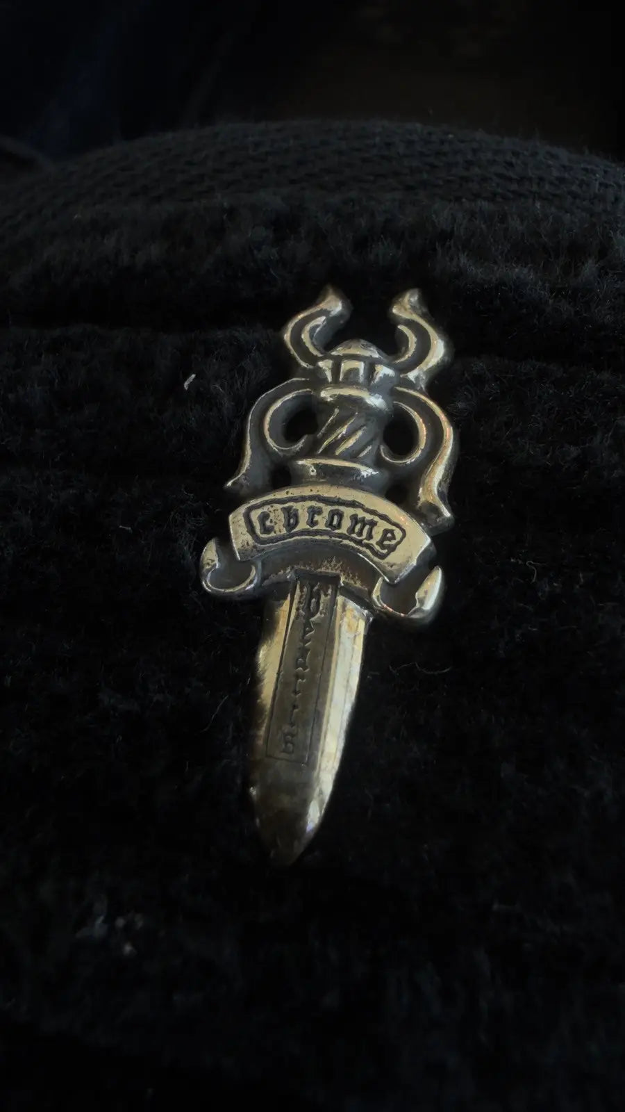 Chrome Hearts Dagger Slippers Chrome Hearts