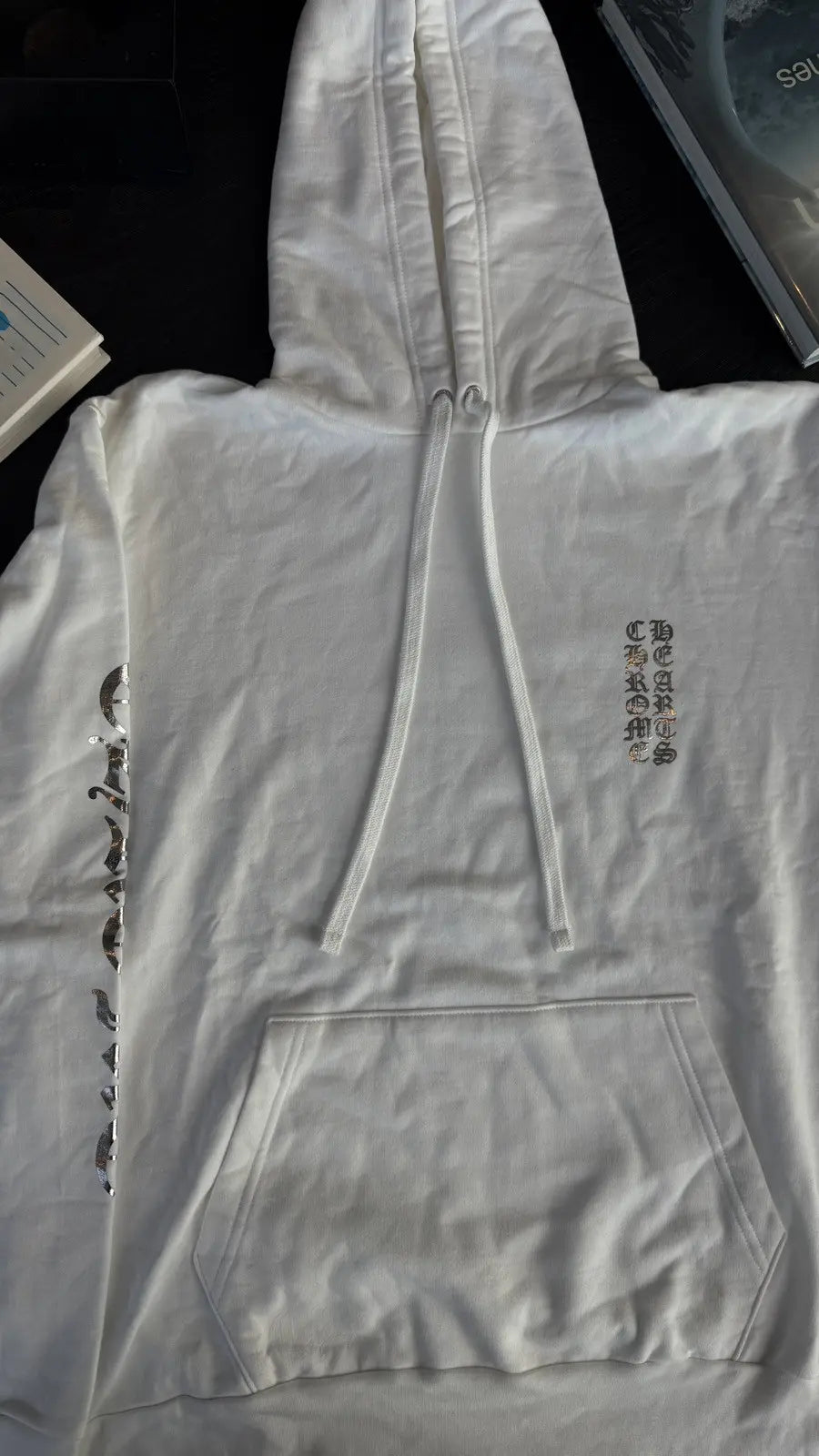 Chrome Hearts Foil Print Hoodie Chrome Hearts