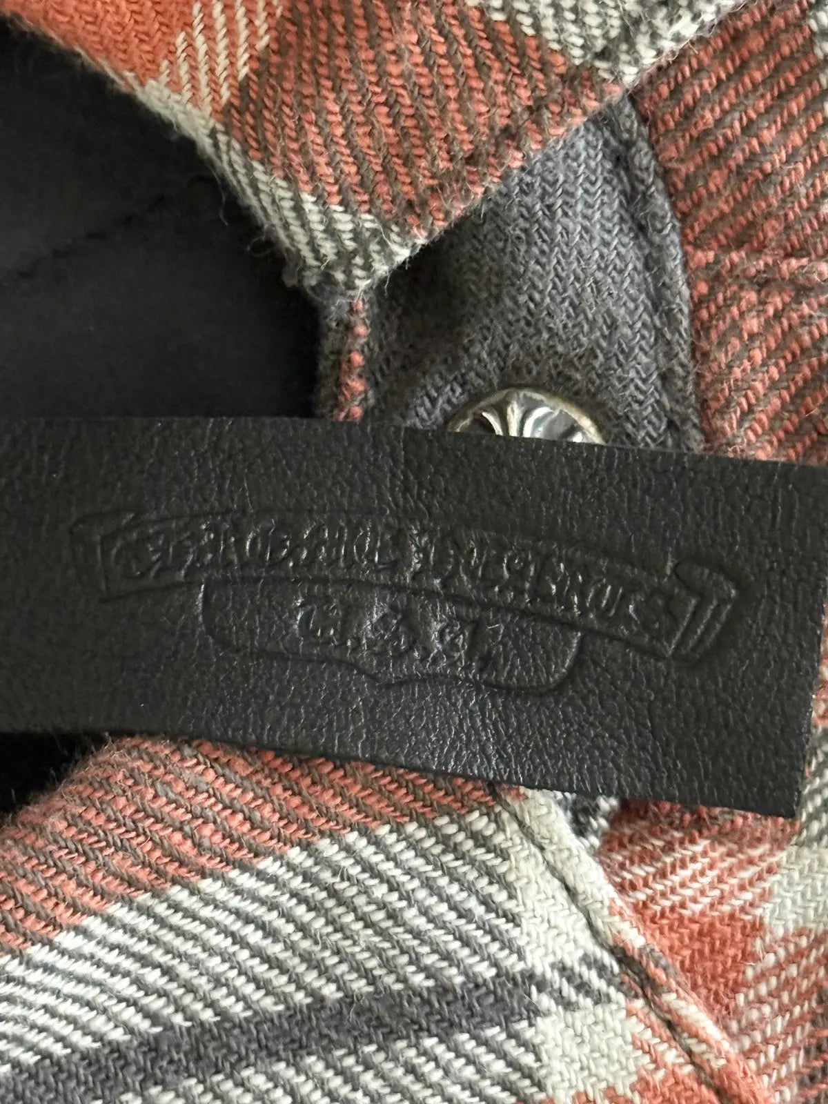 Chrome Hearts Quilted Padded Flannel Jacket