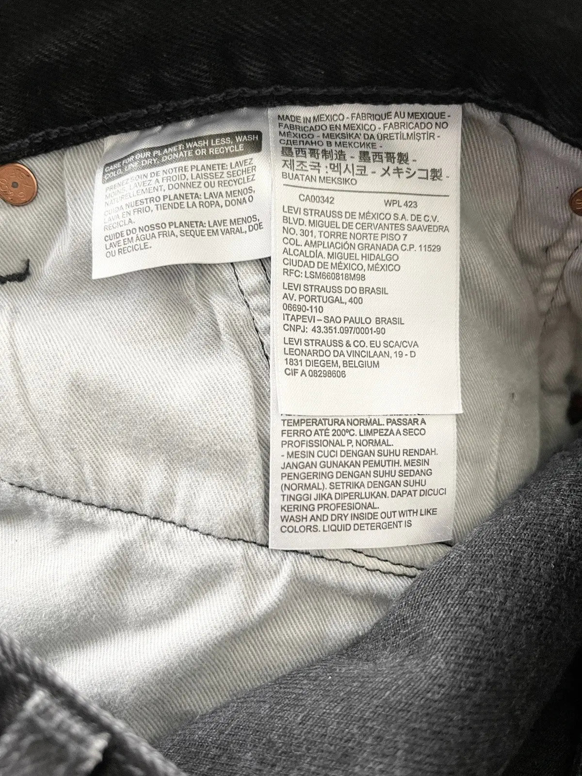 Stüssy x Denim Tears x Our Legacy - 501 Jeans