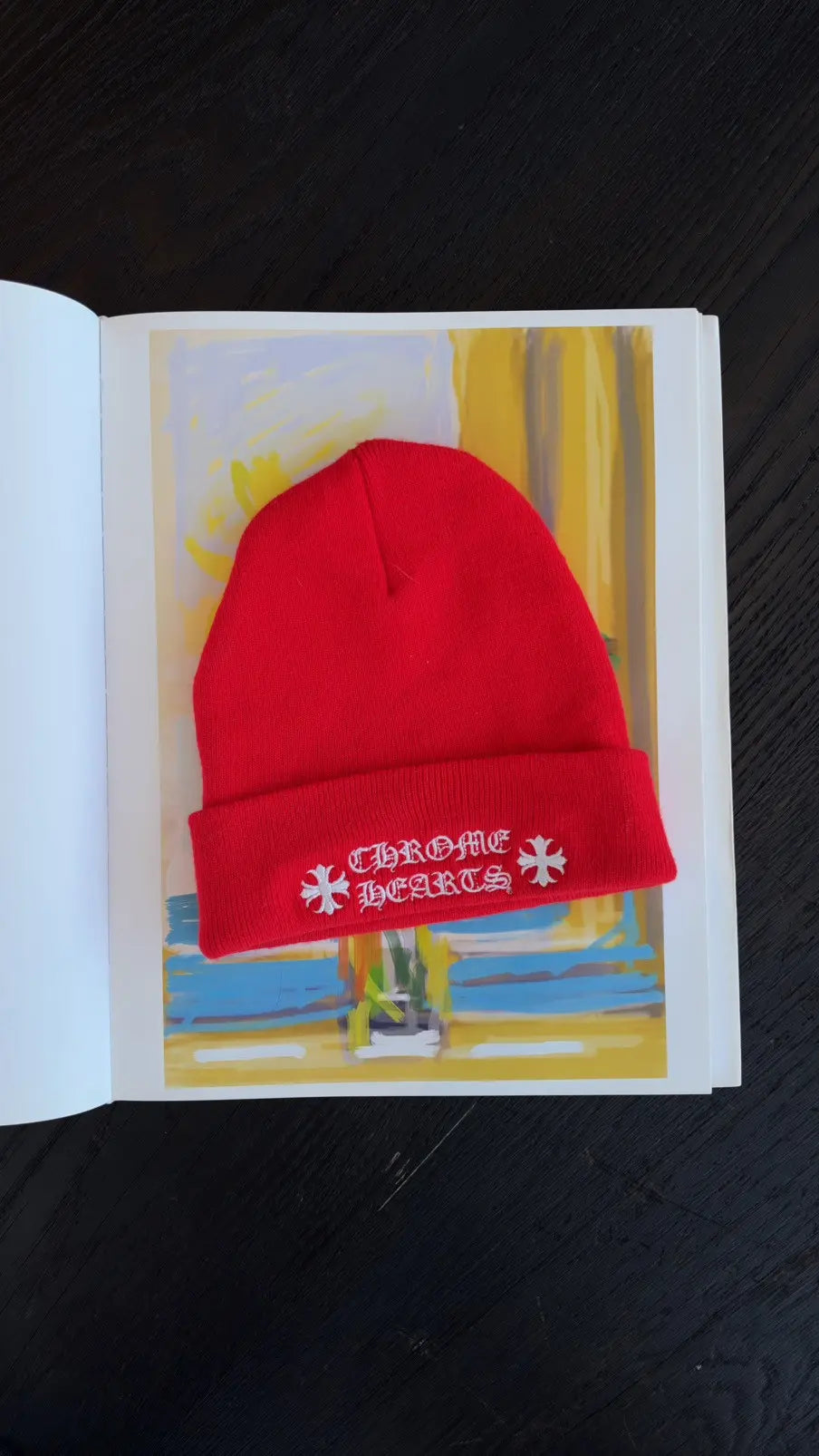 Chrome Hearts Embroidered Logo Beanie Chrome Hearts