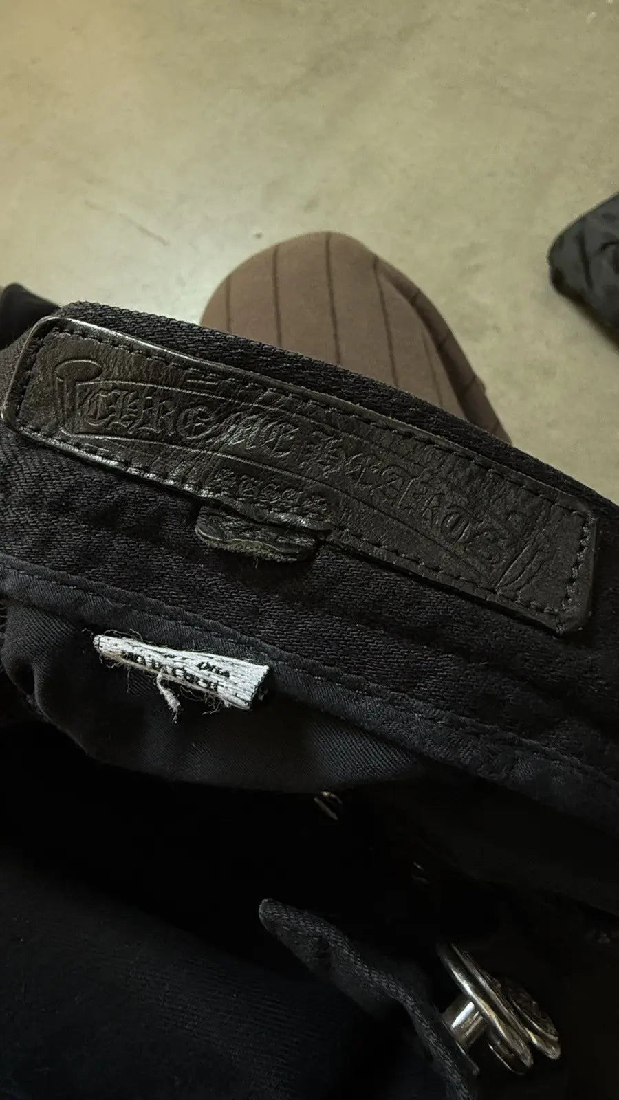 Chrome Hearts FleurKnee Jeans