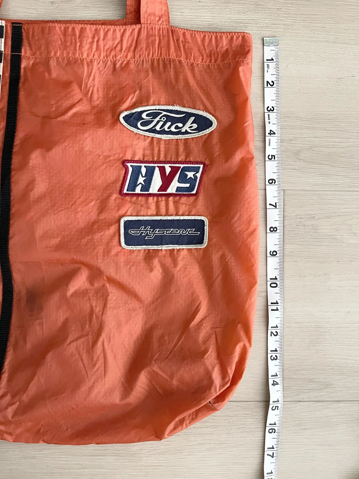 1990s Hysteric Glamour "Ford" Racing Team Tote Bag