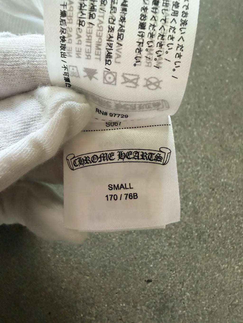 Chrome Hearts T-Bar Rib Tank White/Pink