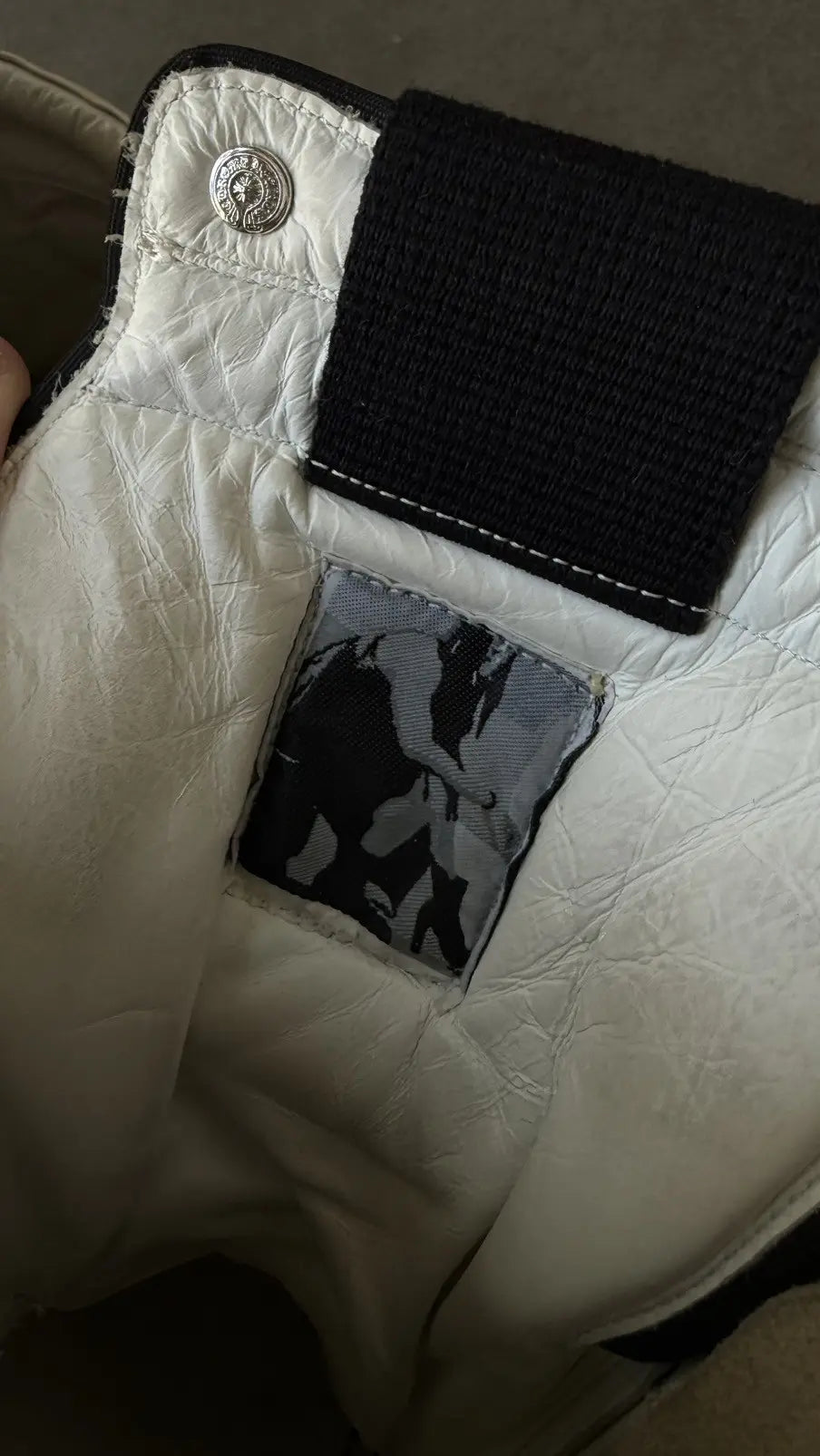 Chrome Hearts Rick Owens Geobasket Cream