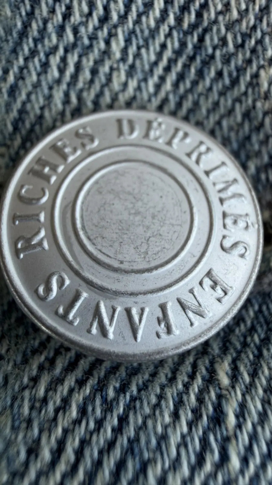 ENFANTS RICHES DÉPRIMÉS Pins Type-VII Denim Jacket Enfants Riches Déprimés