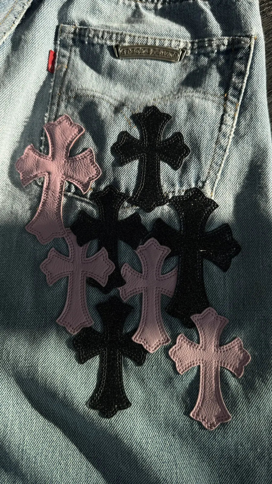 Chrome Hearts x Levi's Cross Patch Jeans Size 29 Chrome Hearts