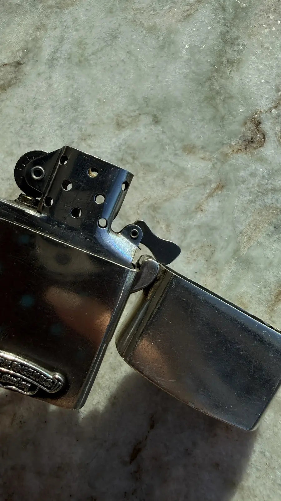 Chrome Hearts Dagger Zippo Lighter Chrome Hearts