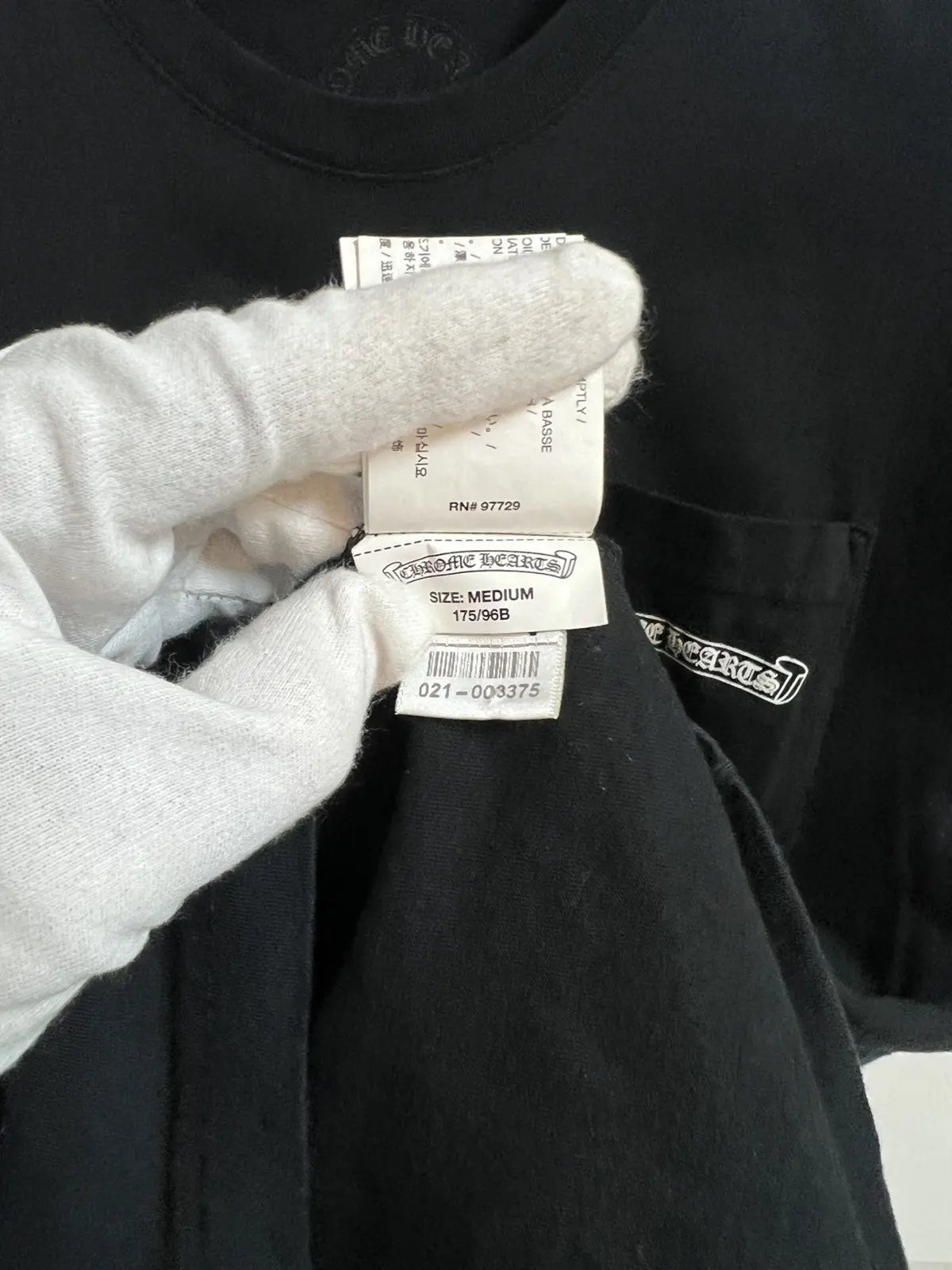 2010s Chrome Hearts Scroll Logo Tee