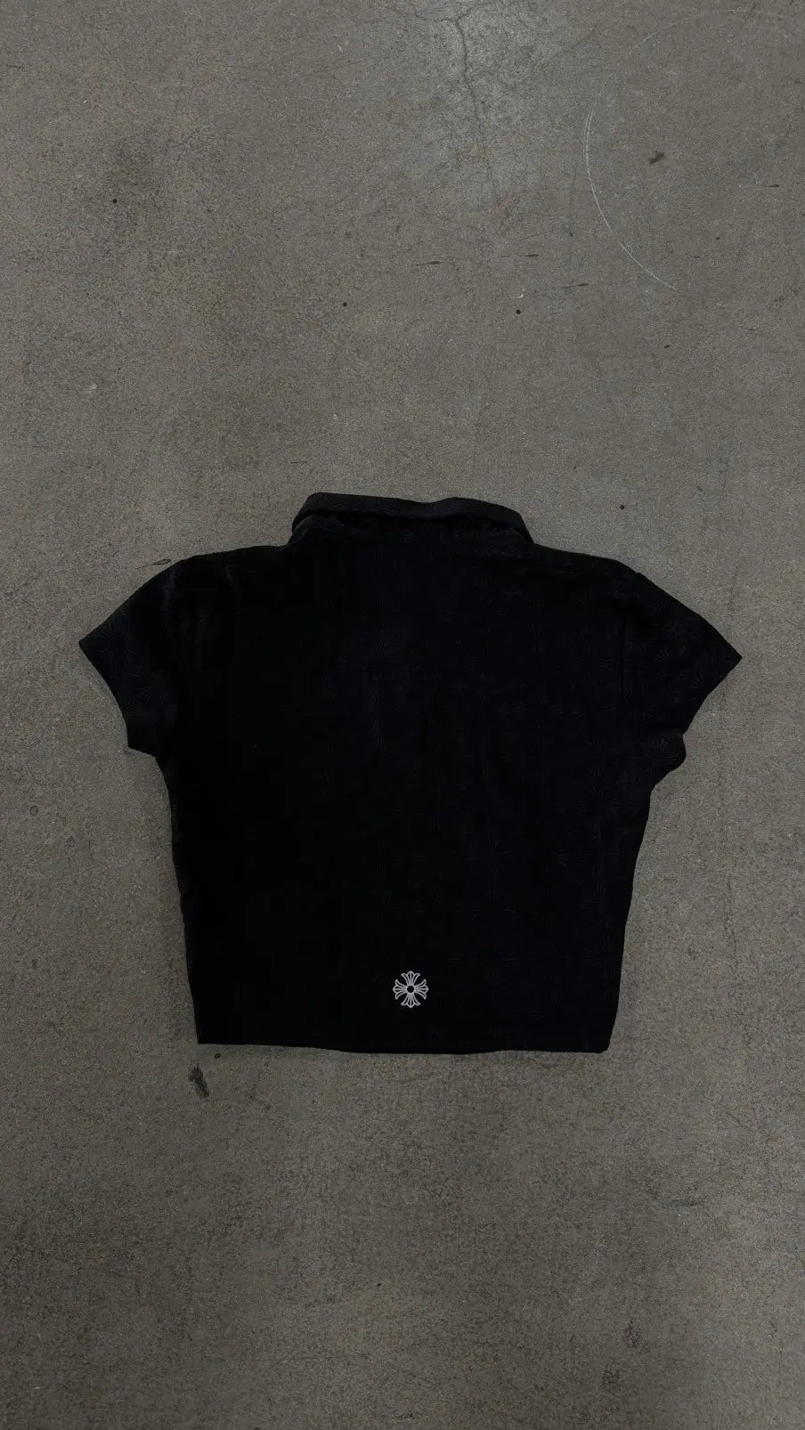Chrome Hearts Monogram Horseshoe Polo Tennis Top